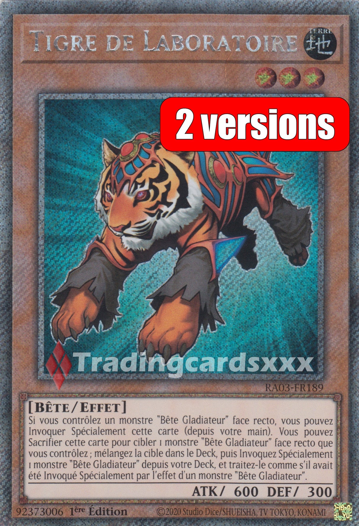 Yu-Gi-Oh! Tigre de Laboratoire : RA03-FR189