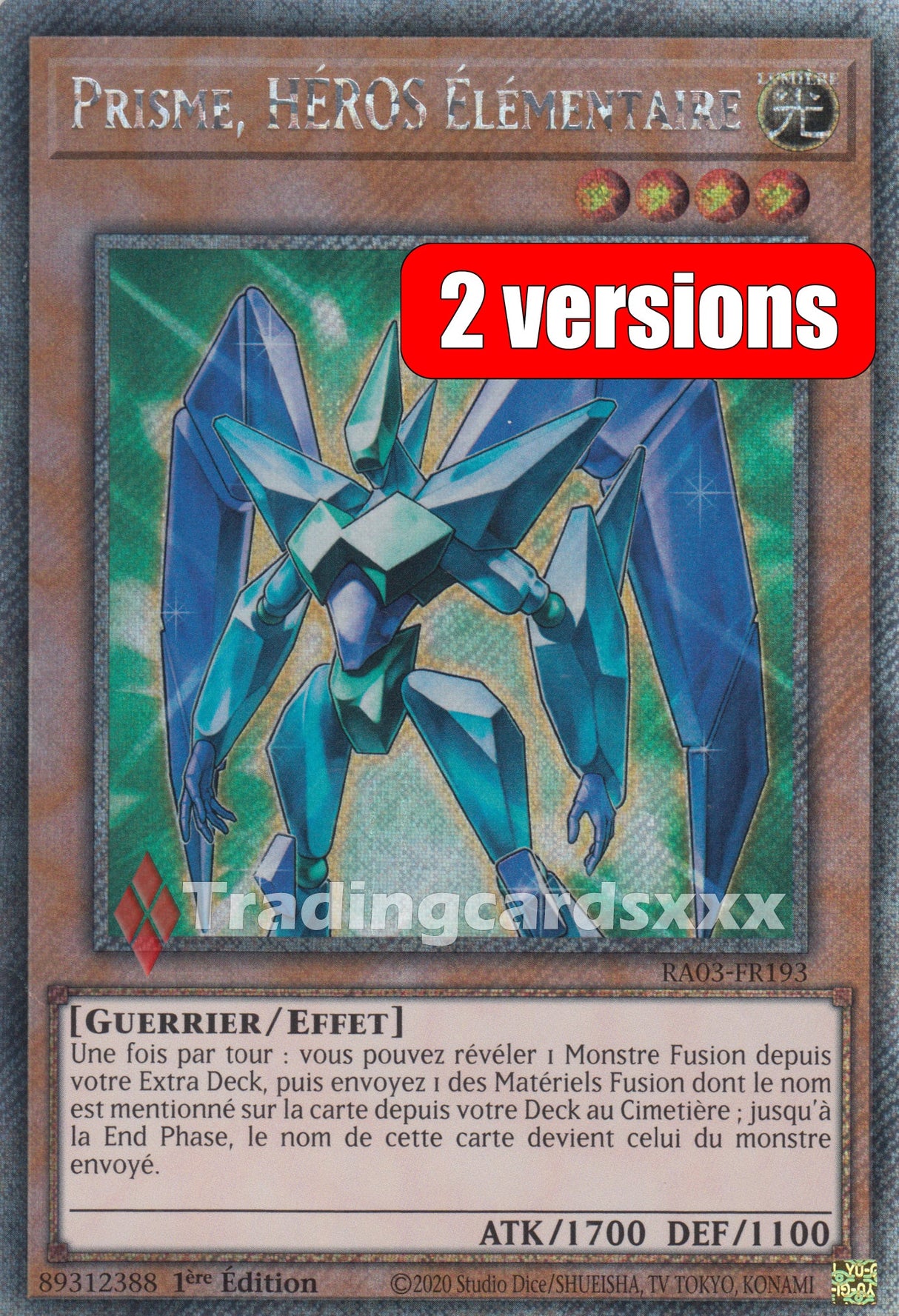 Yu-Gi-Oh! Prisme, HÉROS Élémentaire : RA03-FR193