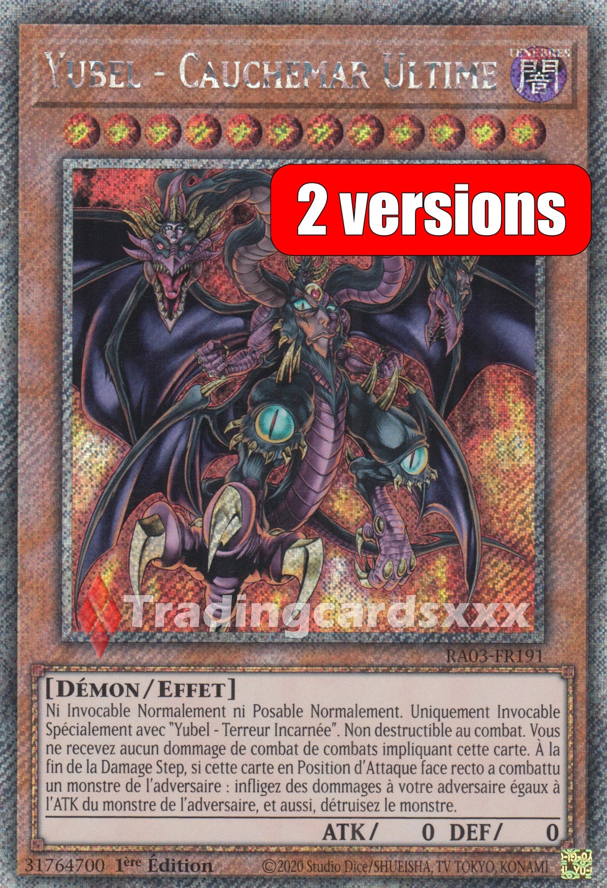 Yu-Gi-Oh! Yubel - Cauchemar Ultime : RA03-FR191