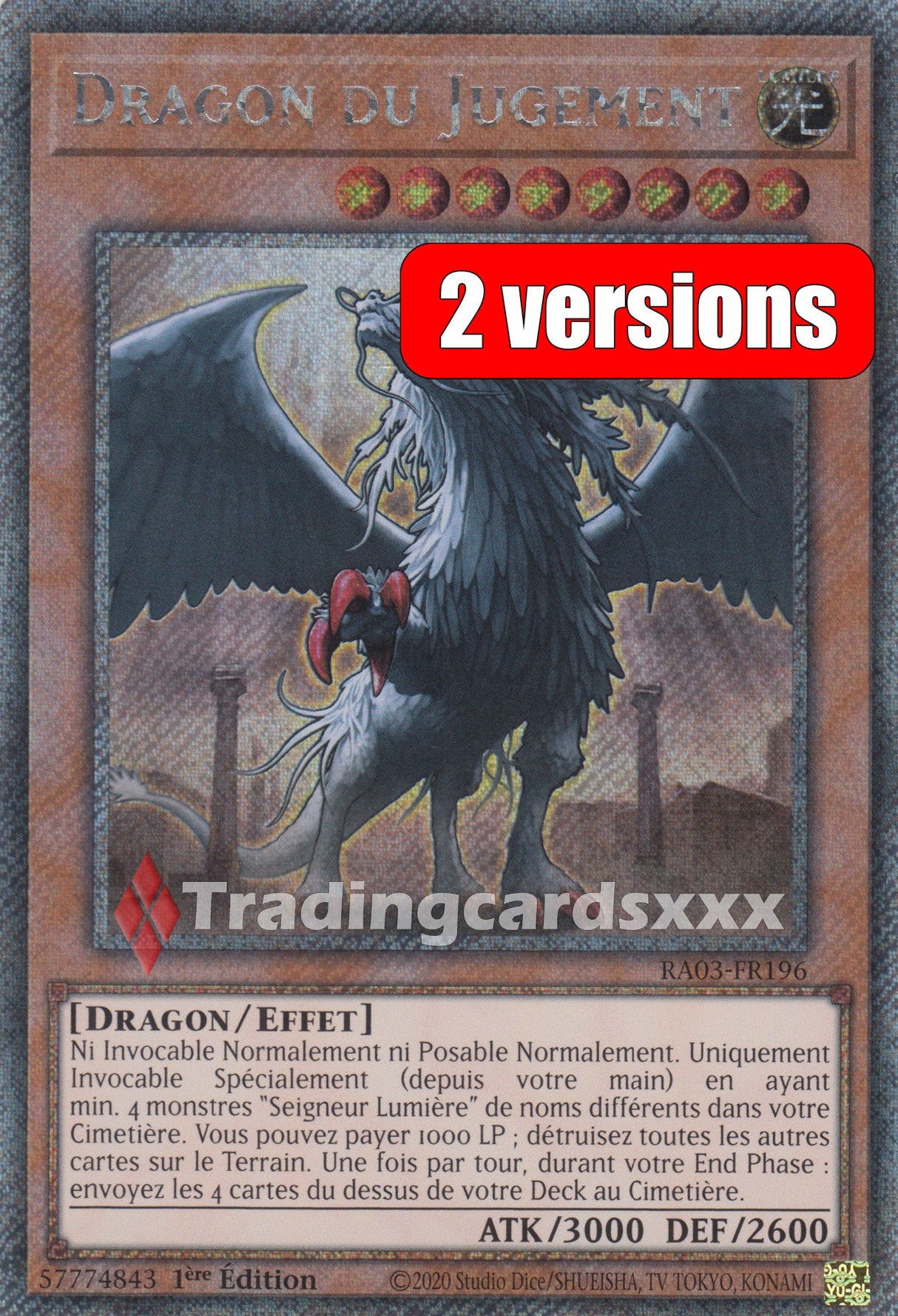 Yu-Gi-Oh! Dragon du Jugement : RA03-FR196