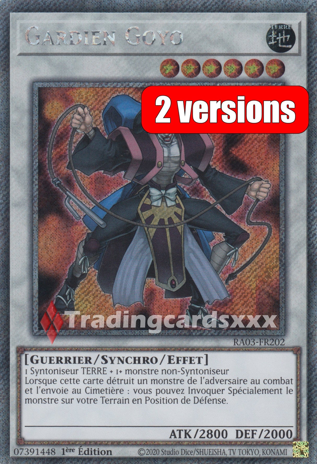 Yu-Gi-Oh! Gardien Goyo : RA03-FR202