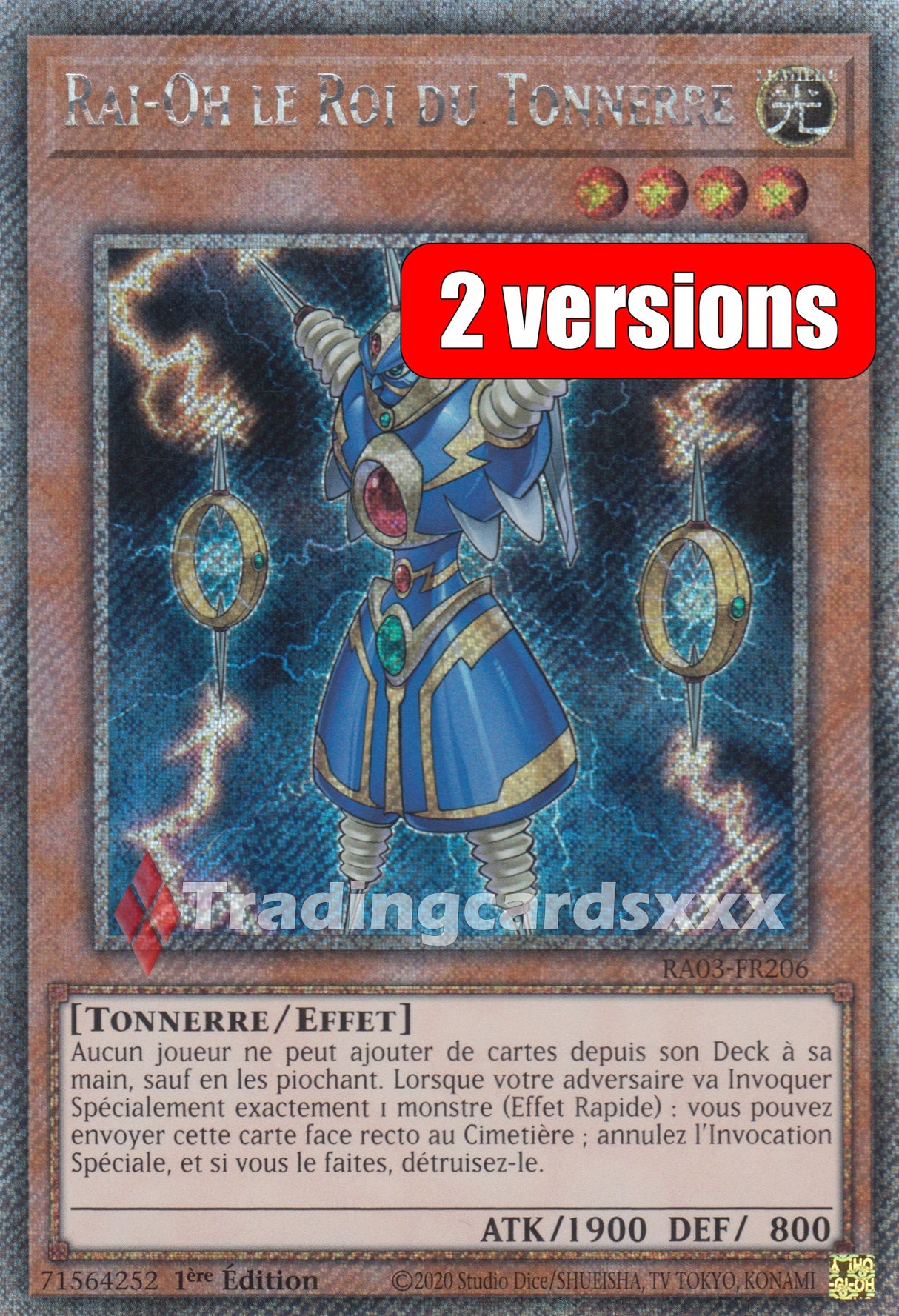 Yu-Gi-Oh! Rai-Oh le Roi du Tonnerre : RA03-FR206