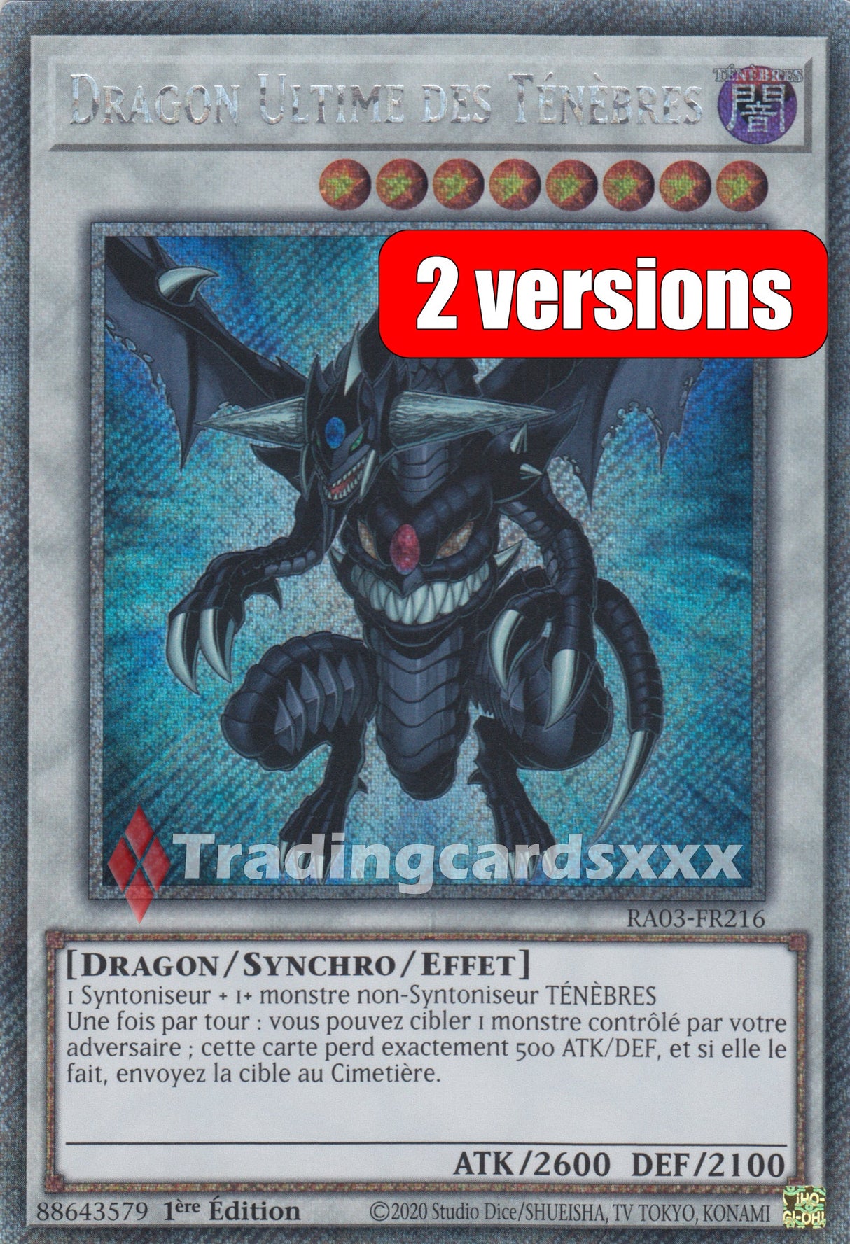 Yu-Gi-Oh! Dragon Ultime des Ténèbres : RA03-FR216