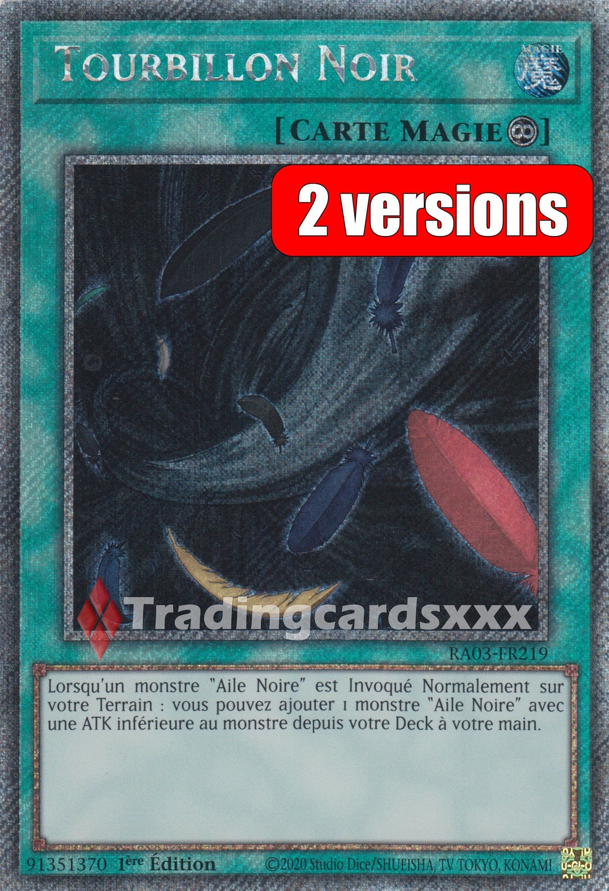 Yu-Gi-Oh! Tourbillon Noir : RA03-FR219