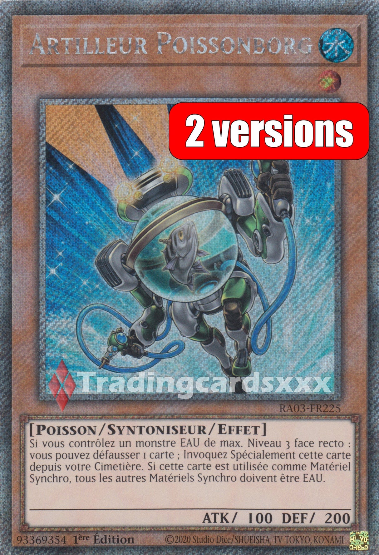 Yu-Gi-Oh! Artilleur Poissonborg : RA03-FR225