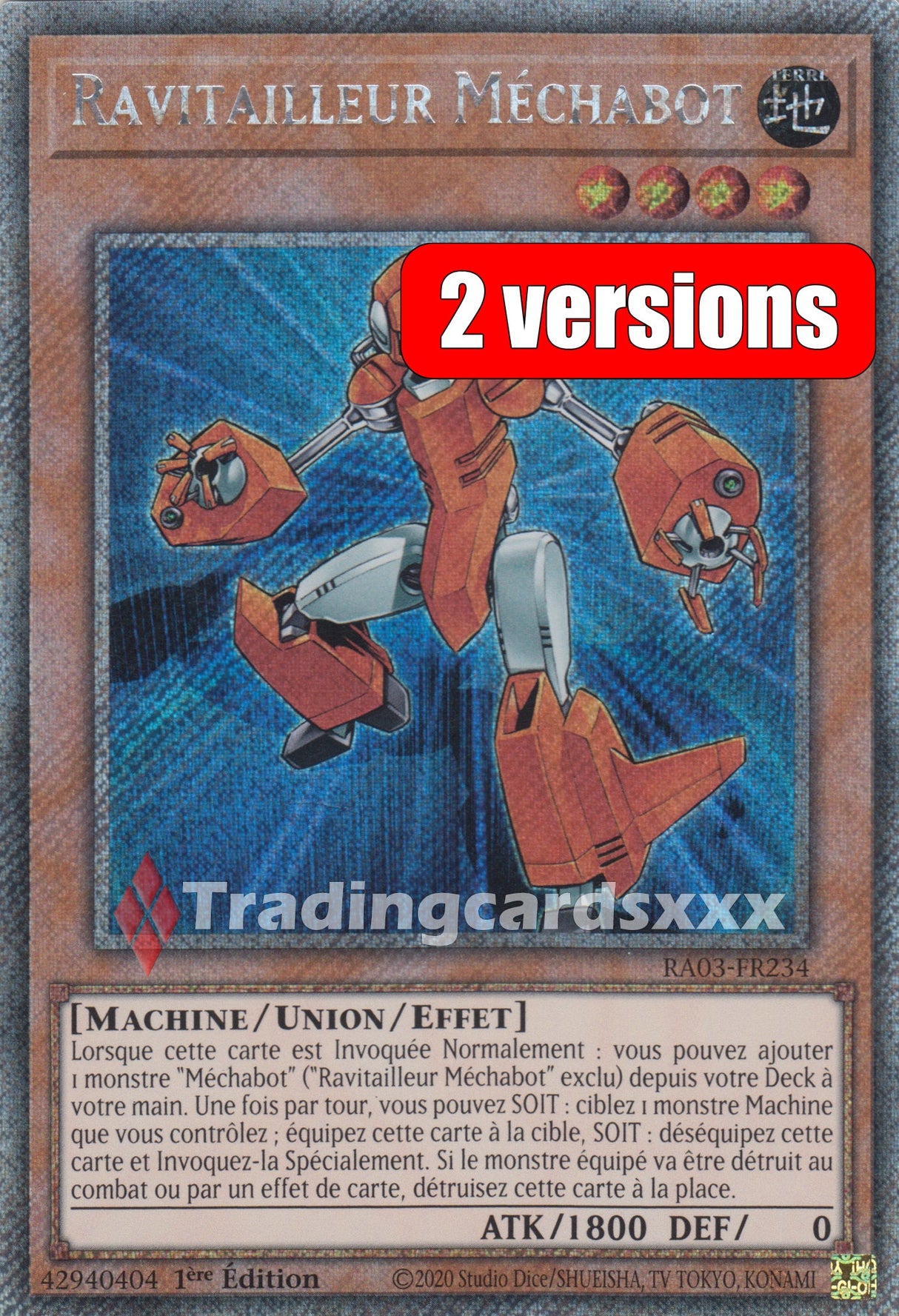 Yu-Gi-Oh! Ravitailleur Méchabot : RA03-FR234