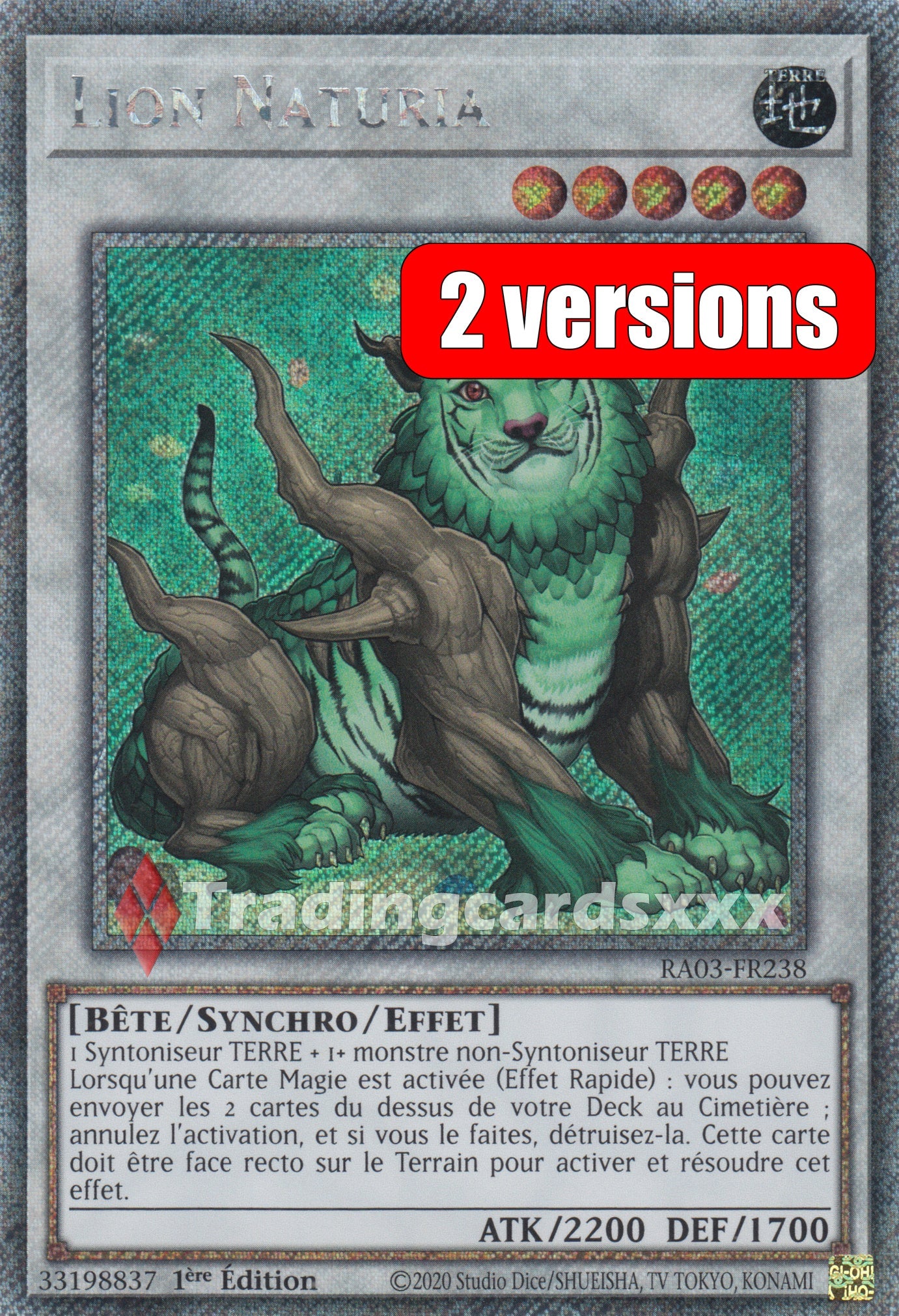 Yu-Gi-Oh! Lion Naturia : RA03-FR238