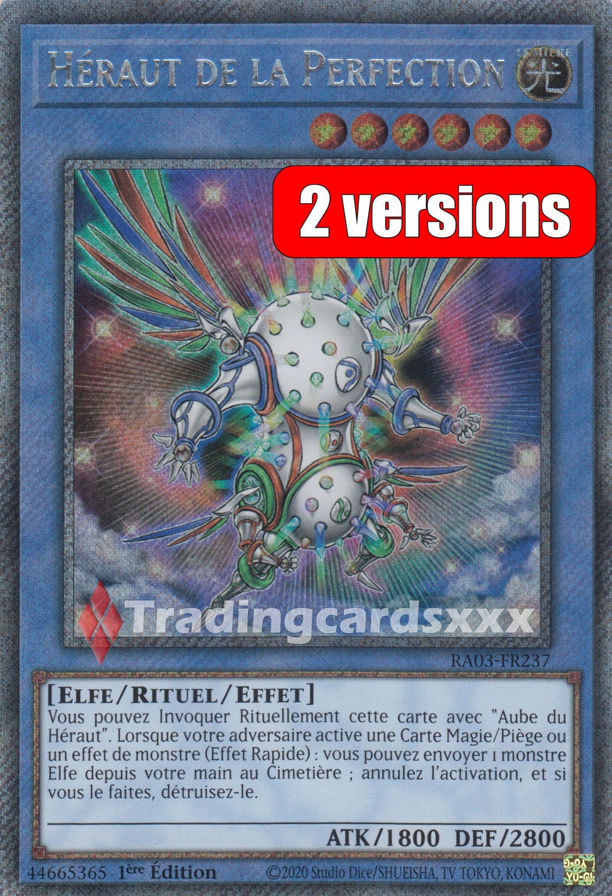 Yu-Gi-Oh! Héraut de la Perfection : RA03-FR237