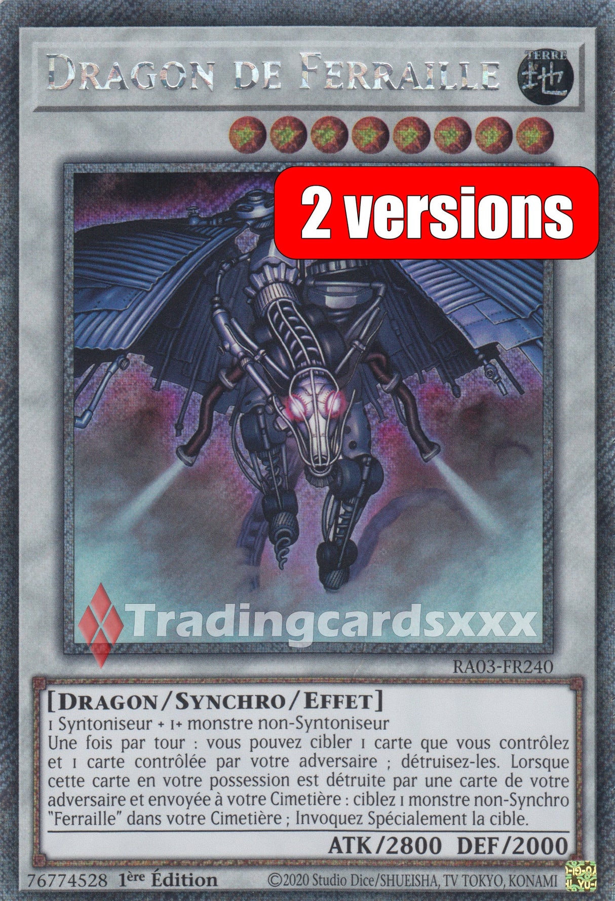 Yu-Gi-Oh! Dragon de Ferraille : RA03-FR240