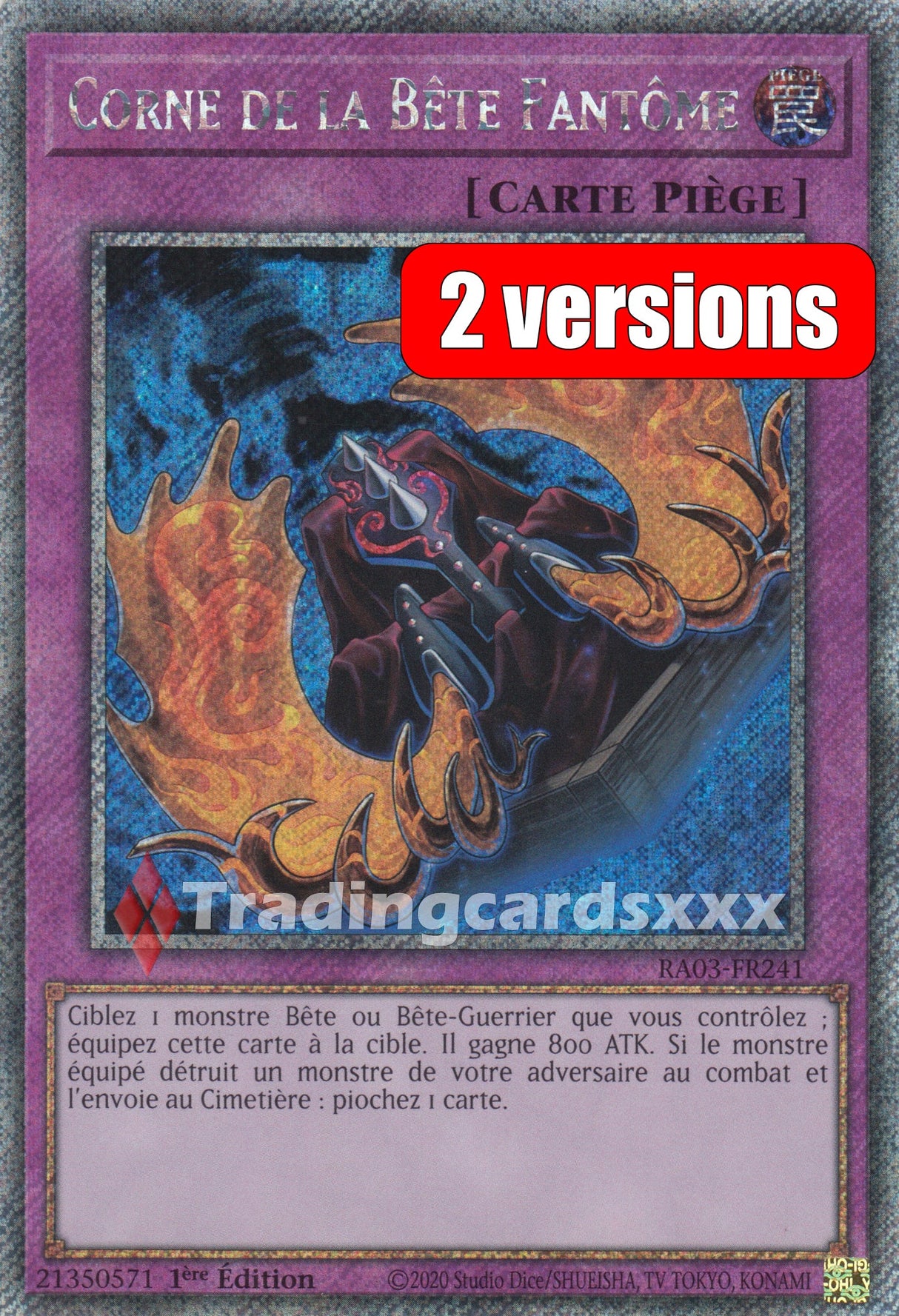 Yu-Gi-Oh! Corne de la Bête Fantôme : RA03-FR241