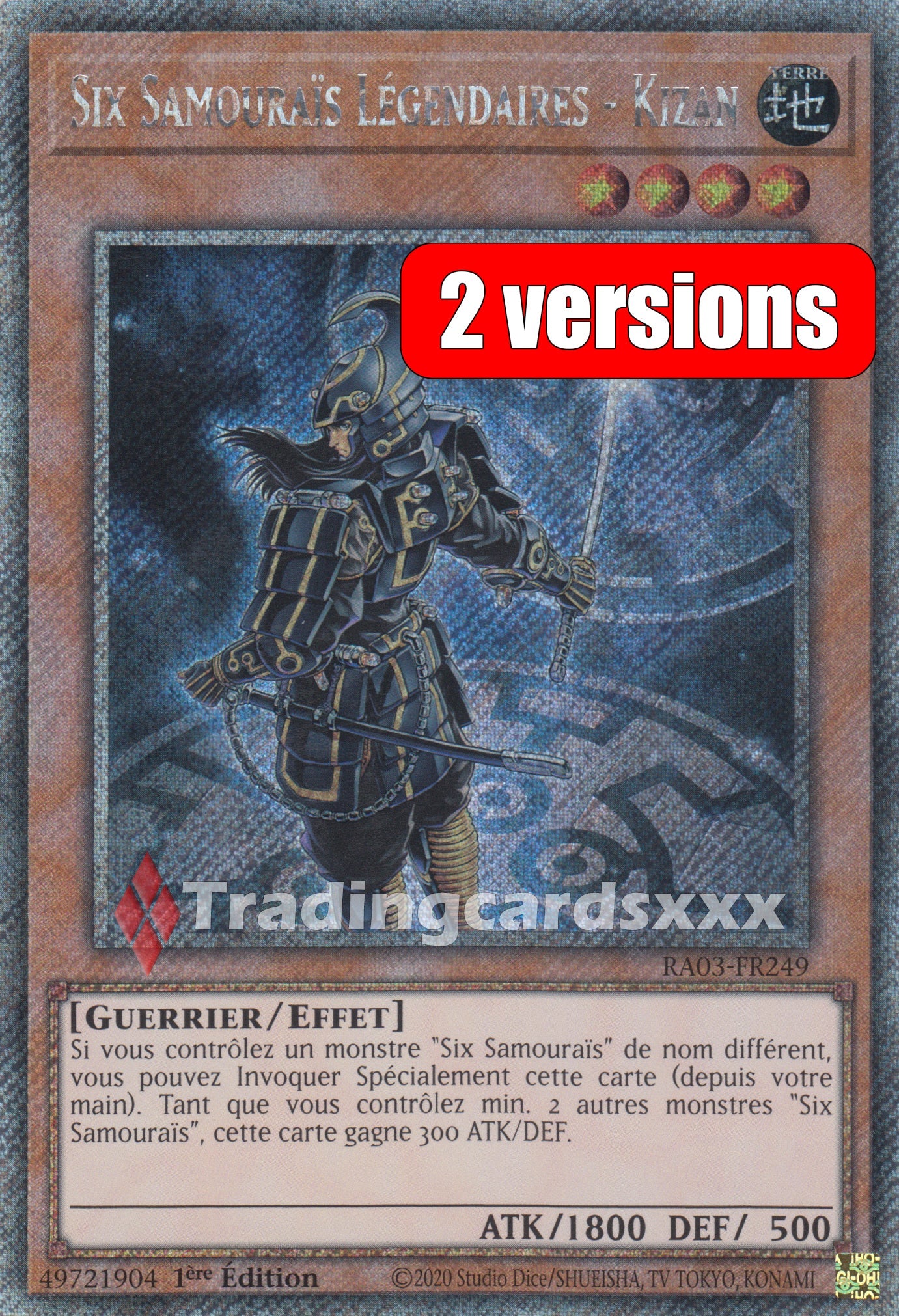 Yu-Gi-Oh! Six Samouraïs Légendaires - Kizan : RA03-FR249