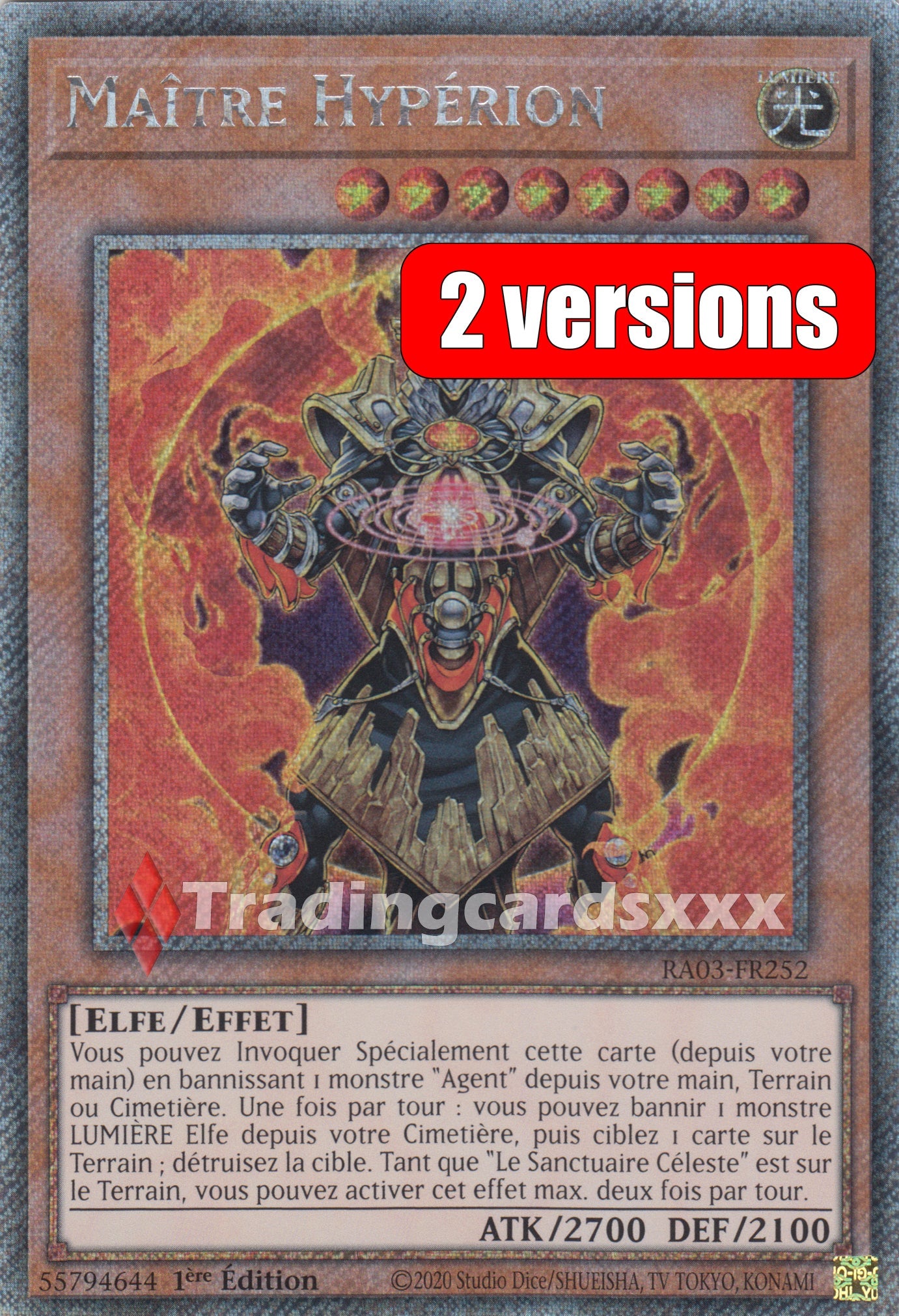 Yu-Gi-Oh! Maître Hypérion : RA03-FR252