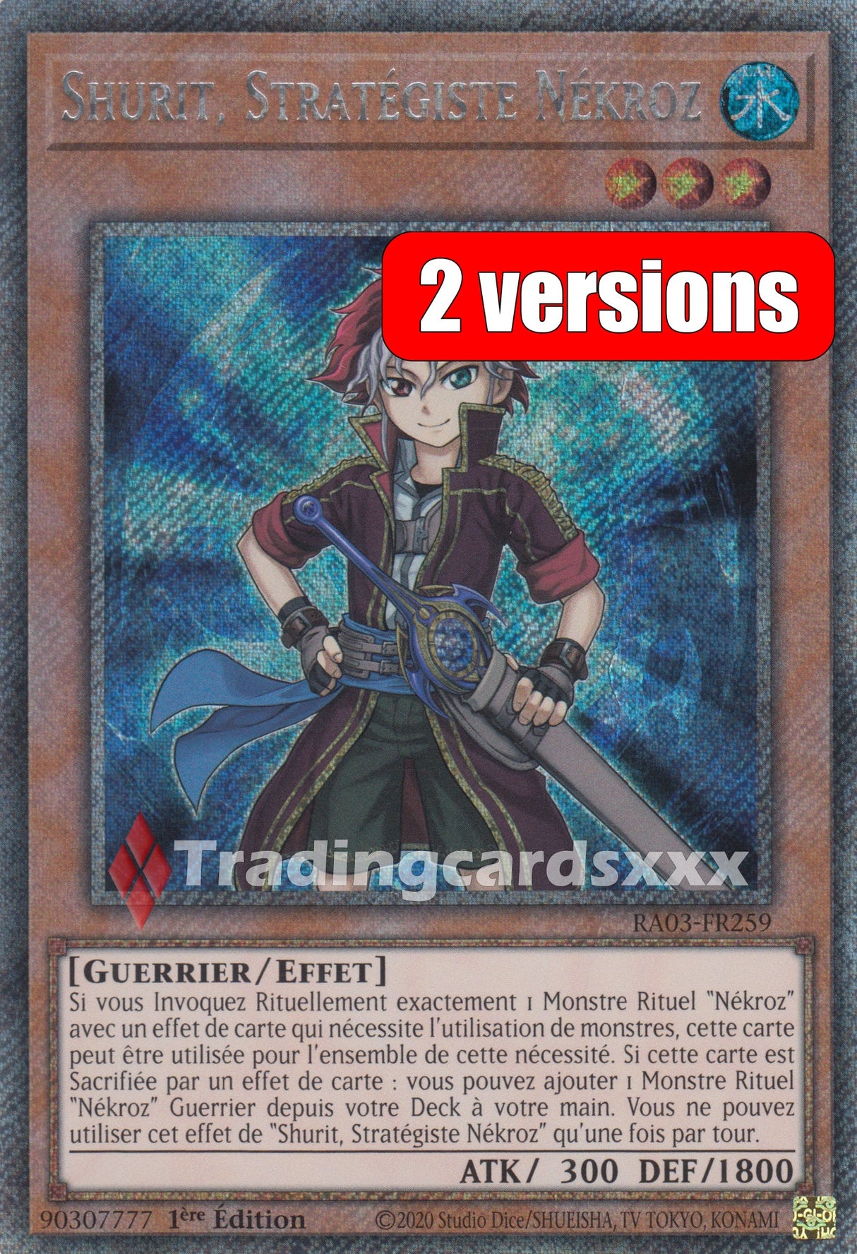 Yu-Gi-Oh! Shurit, Stratégiste Nékroz : RA03-FR259