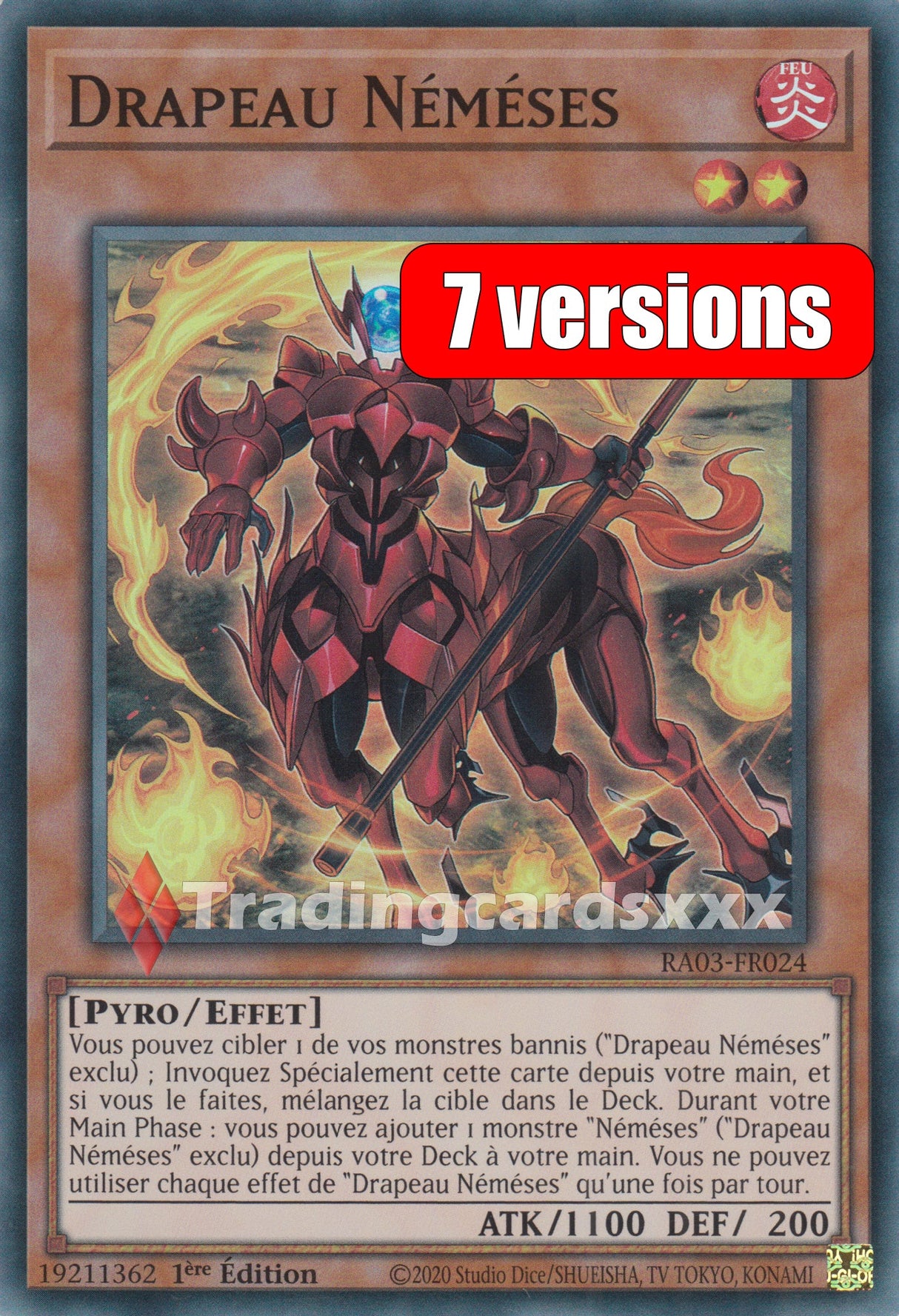 Yu-Gi-Oh! Drapeau Néméses : RA03-FR024