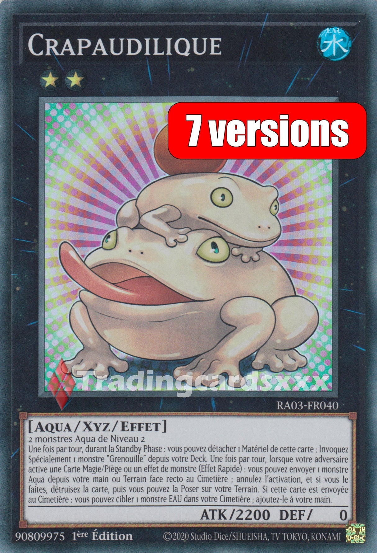 Yu-Gi-Oh! Crapaudilique : RA03-FR040