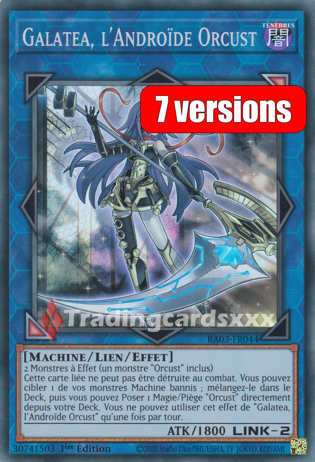 Yu-Gi-Oh! Galatea, l'Androïde Orcust : RA03-FR044