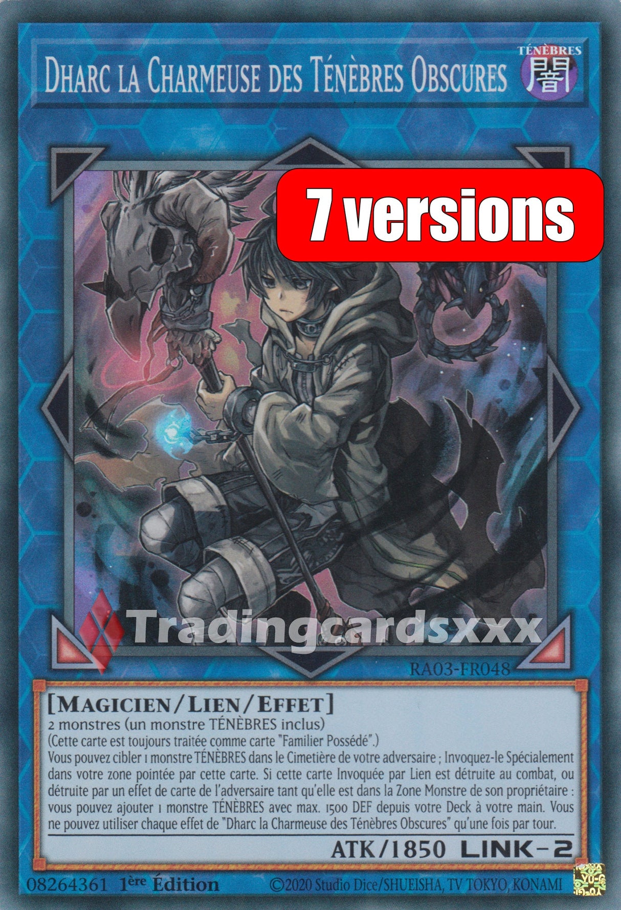 Yu-Gi-Oh! Dharc la Charmeuse des Ténèbres Obscures : RA03-FR048