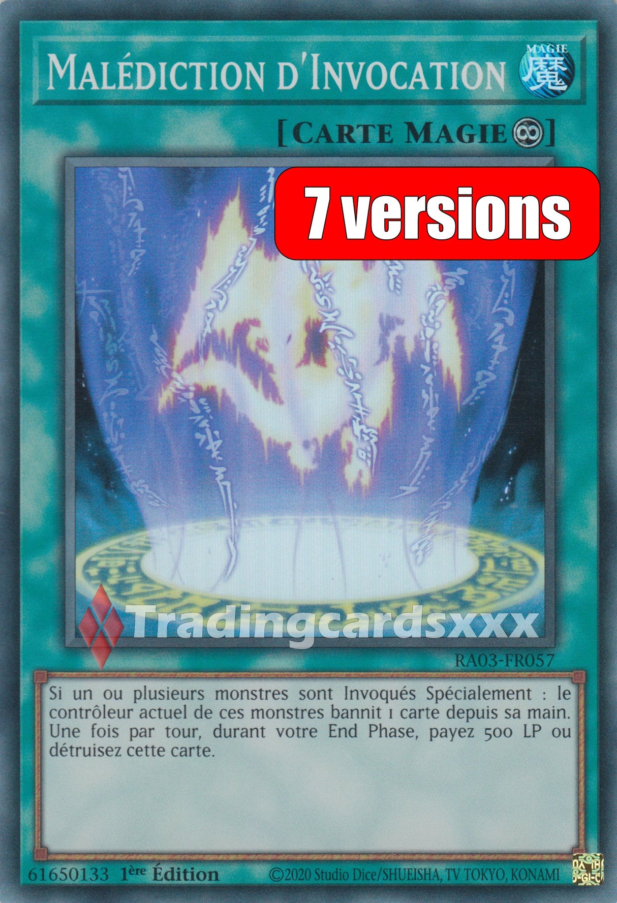 Yu-Gi-Oh! Malédiction d'Invocation : RA03-FR057
