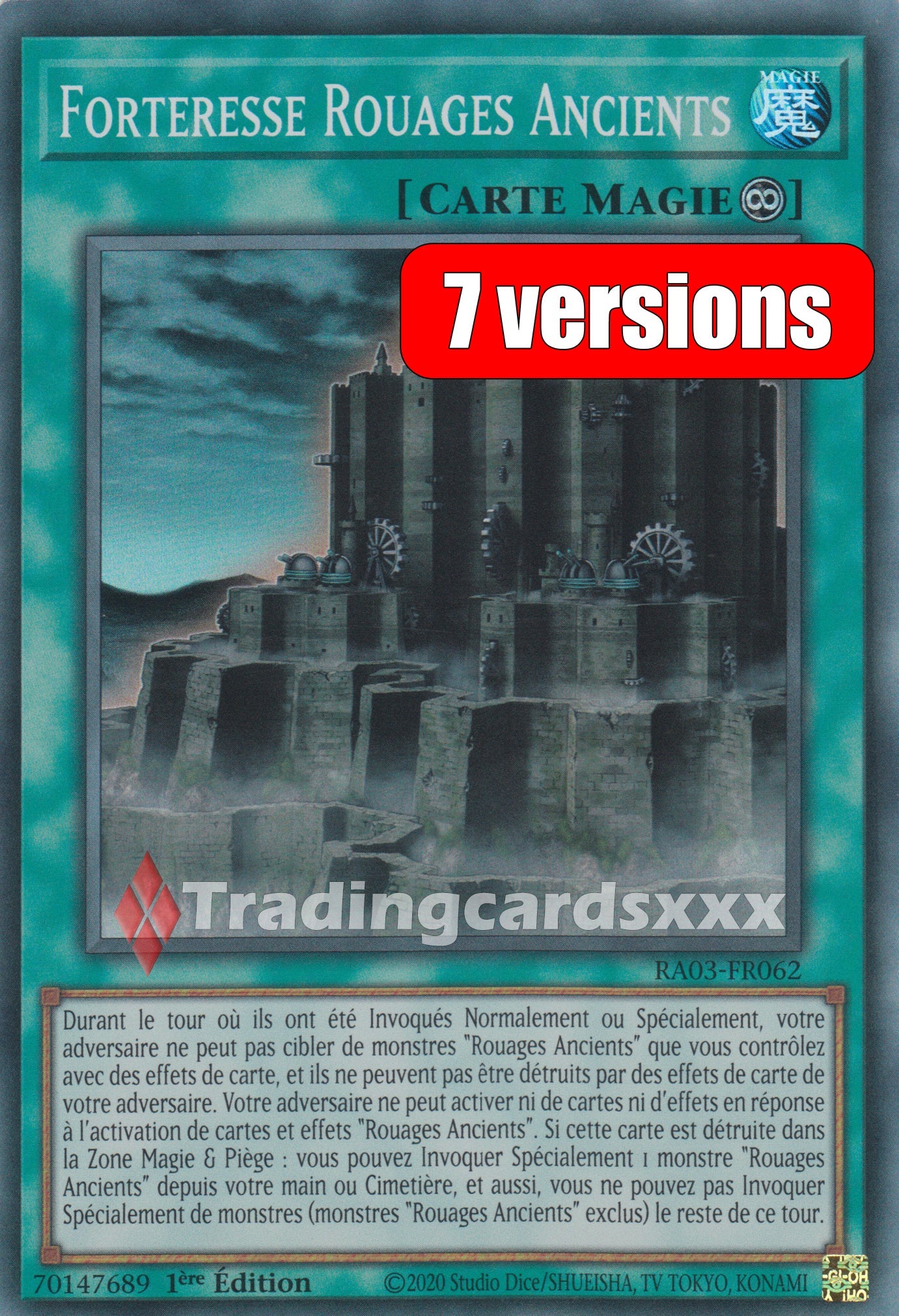 Yu-Gi-Oh! Forteresse Rouages Ancients : RA03-FR062