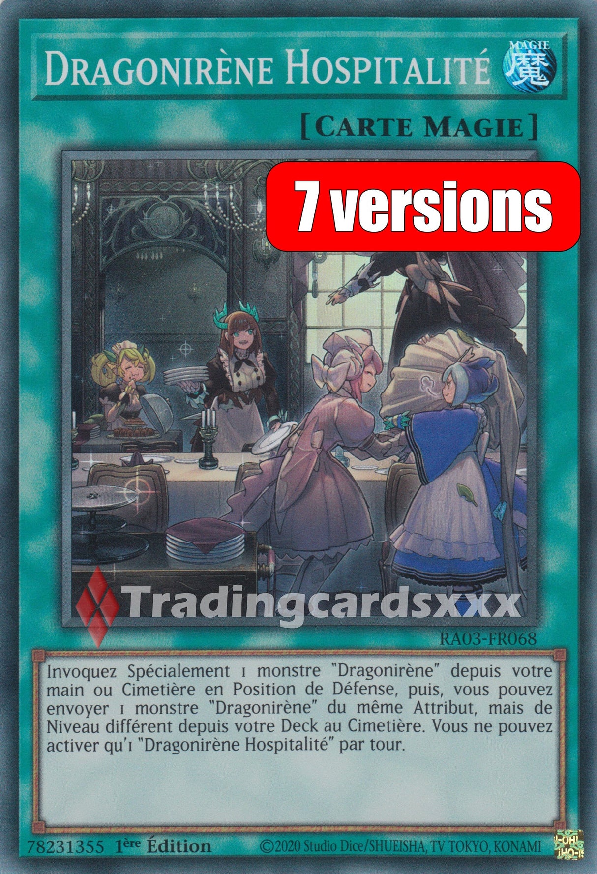 Yu-Gi-Oh! Dragonirène Hospitalité : RA03-FR068
