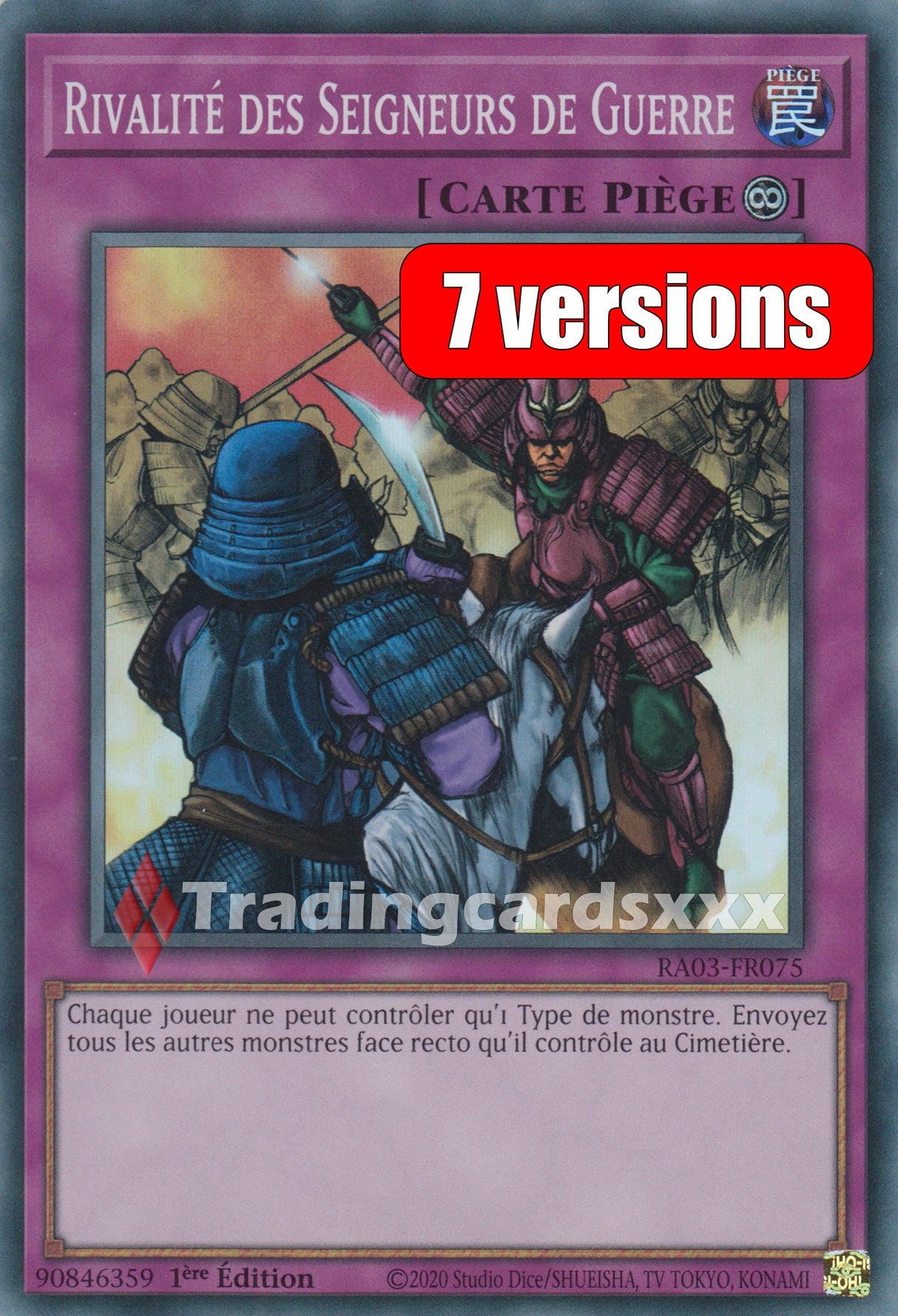 Yu-Gi-Oh! Rivalité des Seigneurs de Guerre : RA03-FR075