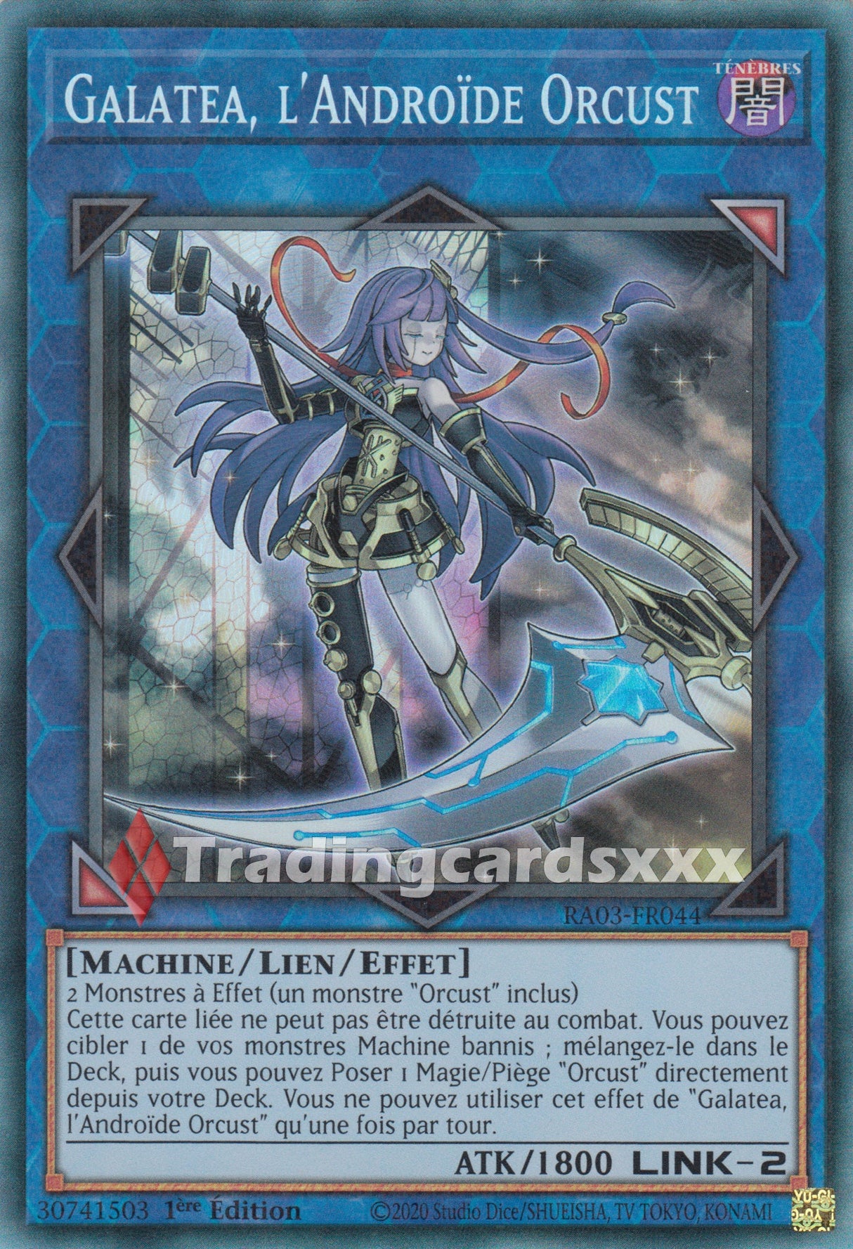 Yu-Gi-Oh! Galatea, l'Androïde Orcust : RA03-FR044