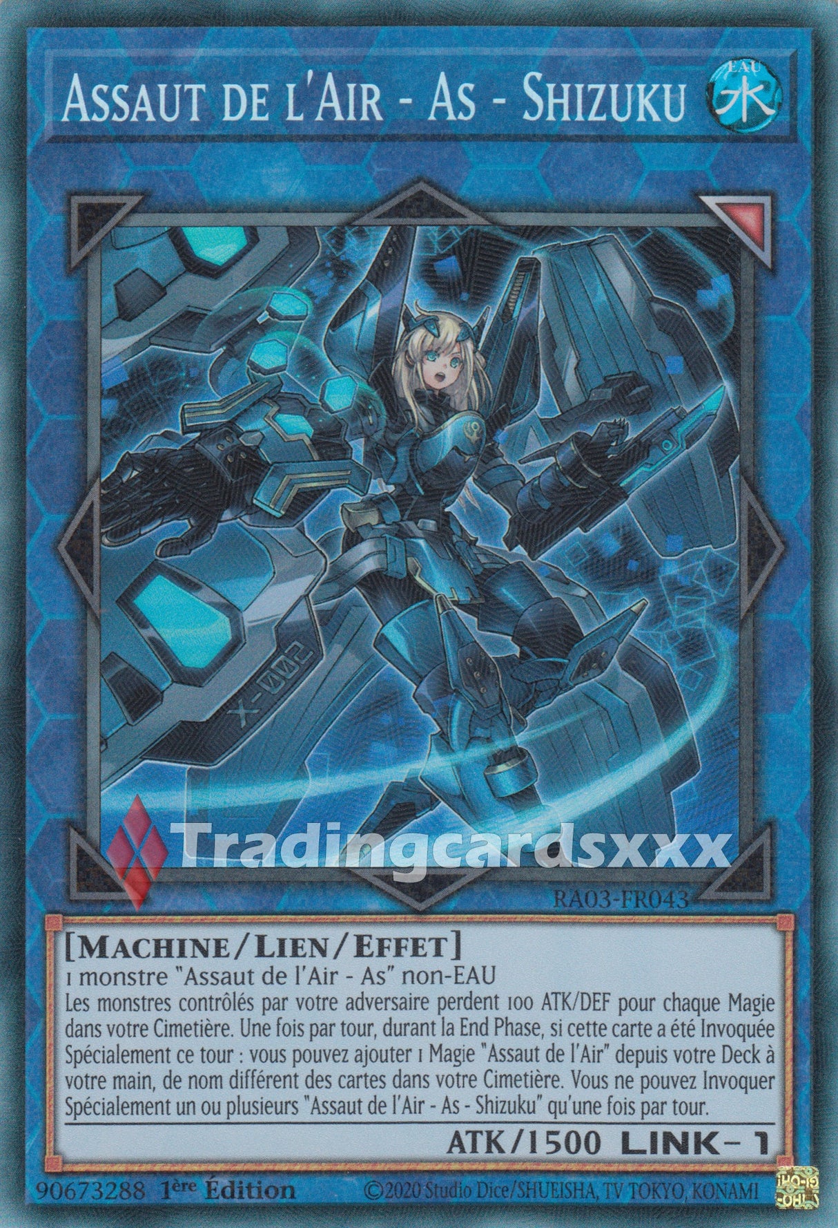 Yu-Gi-Oh! Assaut de l'Air - As - Shizuku : RA03-FR043
