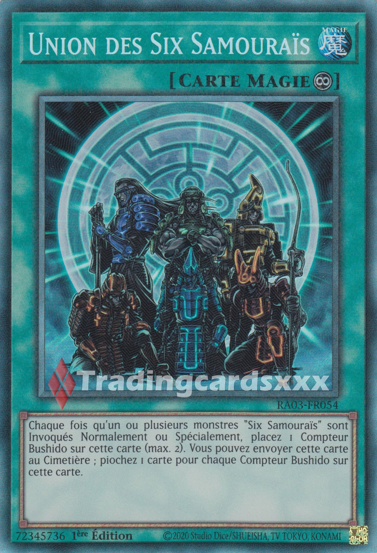 Yu-Gi-Oh! Union des Six Samouraïs : RA03-FR054