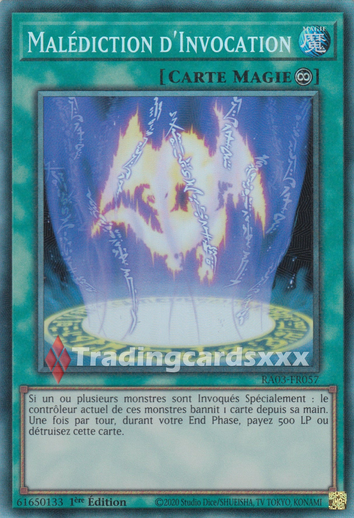 Yu-Gi-Oh! Malédiction d'Invocation : RA03-FR057