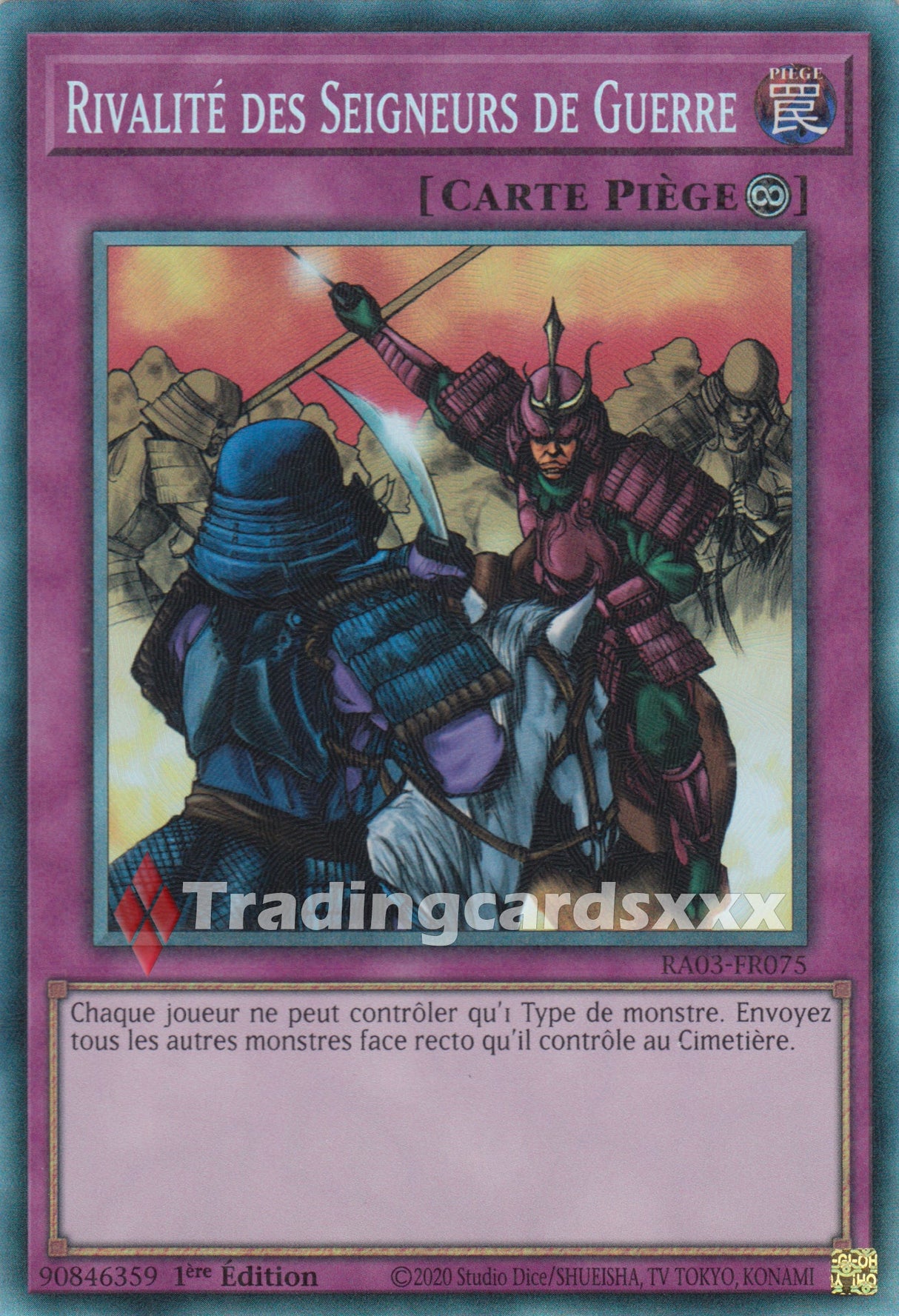Yu-Gi-Oh! Rivalité des Seigneurs de Guerre : RA03-FR075