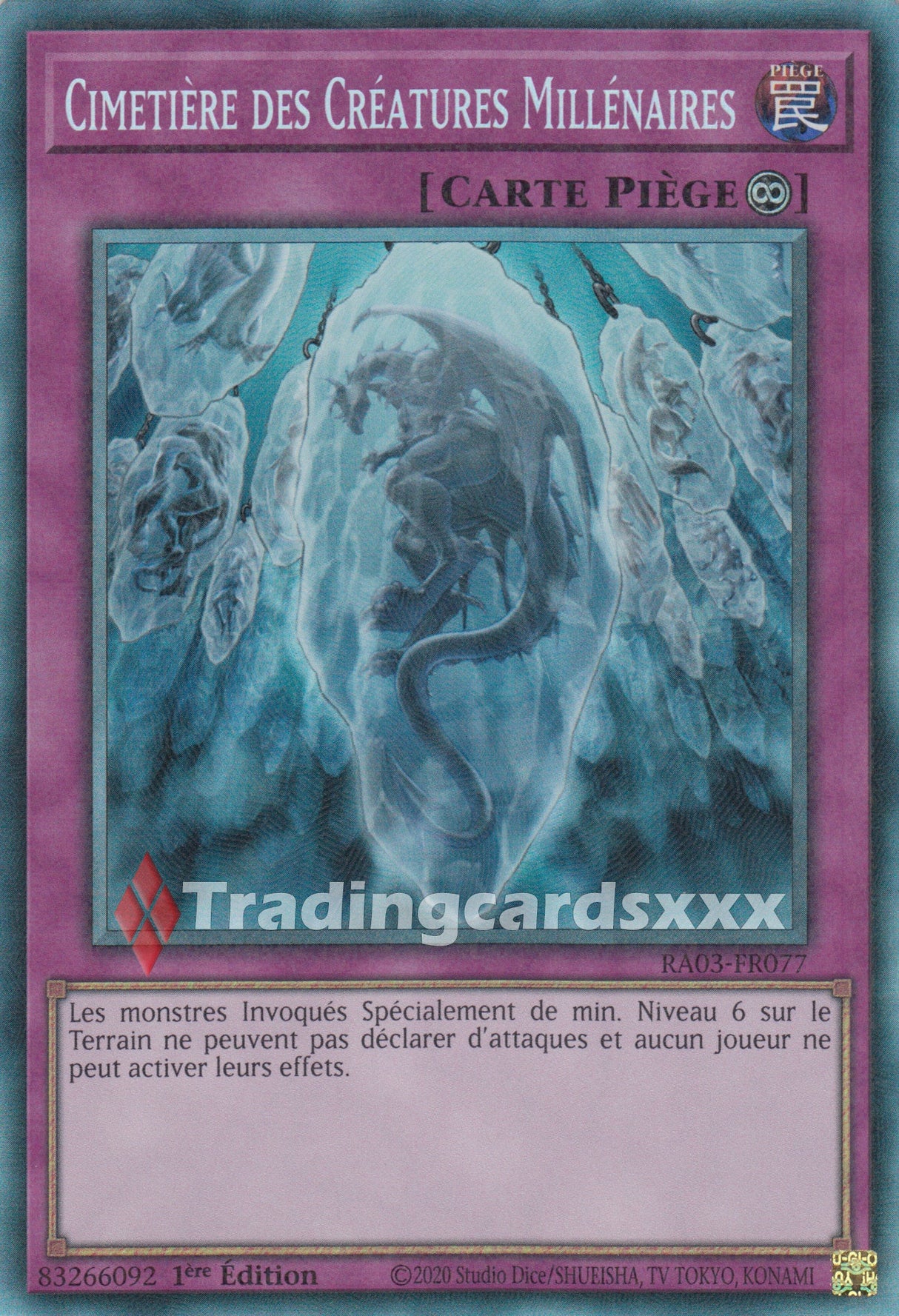 Yu-Gi-Oh! Cimetière des Créatures Millénaires : RA03-FR077