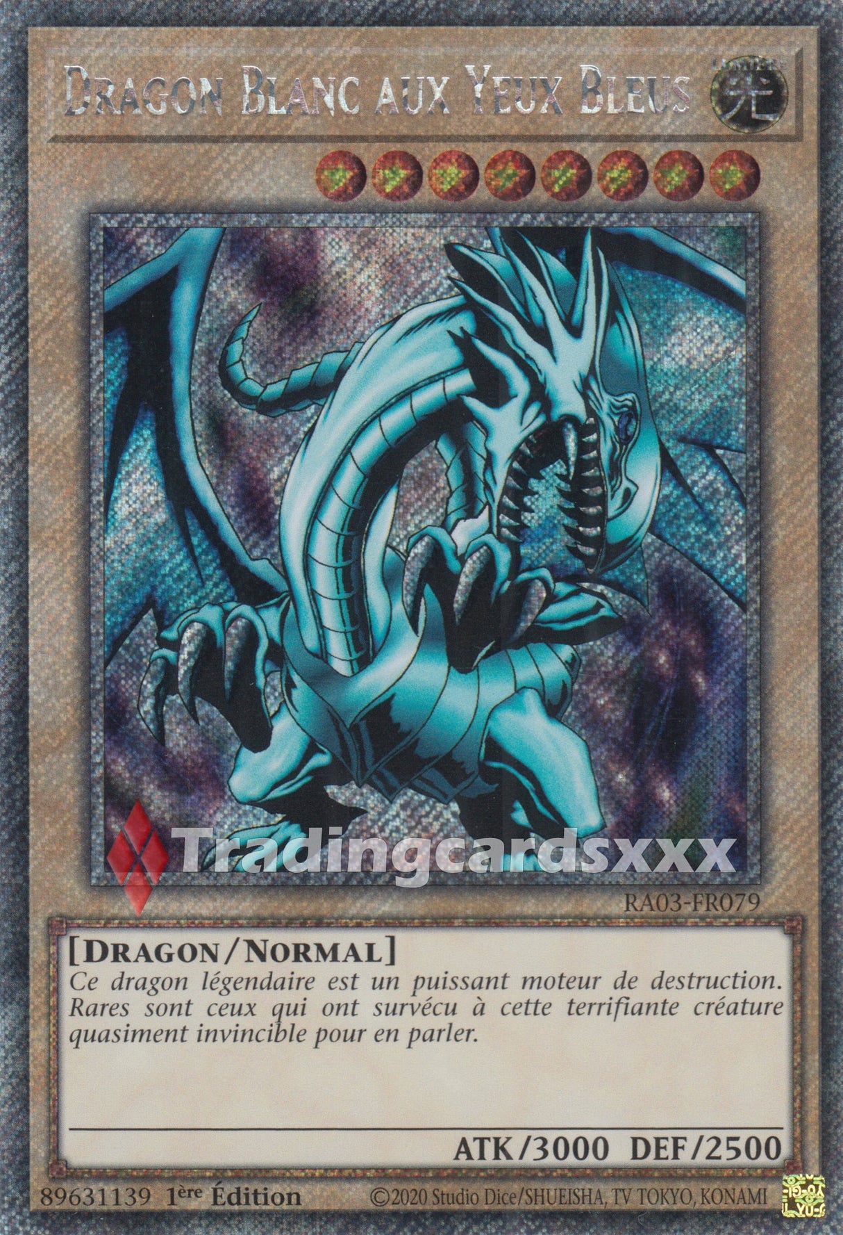 Yu-Gi-Oh! Dragon Blanc aux Yeux Bleus : RA03-FR079