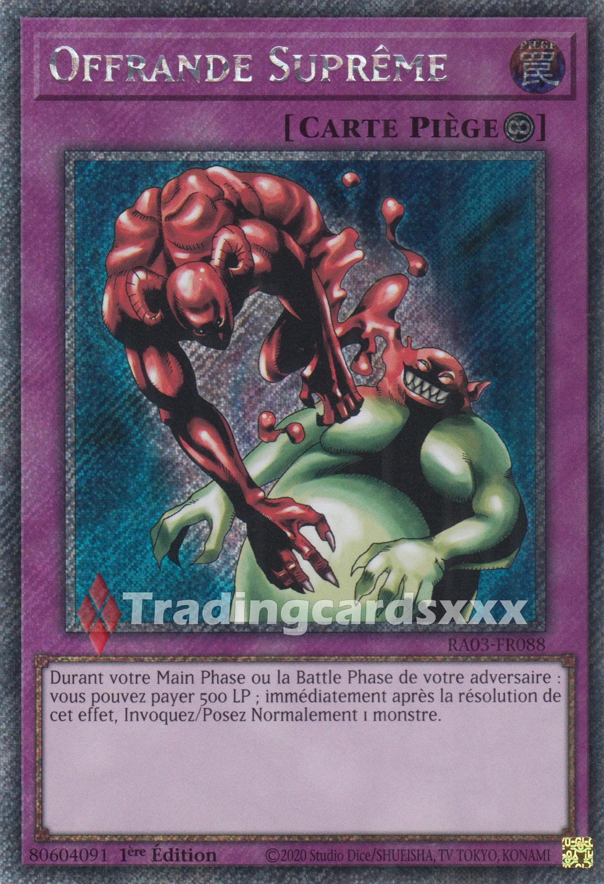 Yu-Gi-Oh! Offrande Suprême : RA03-FR088