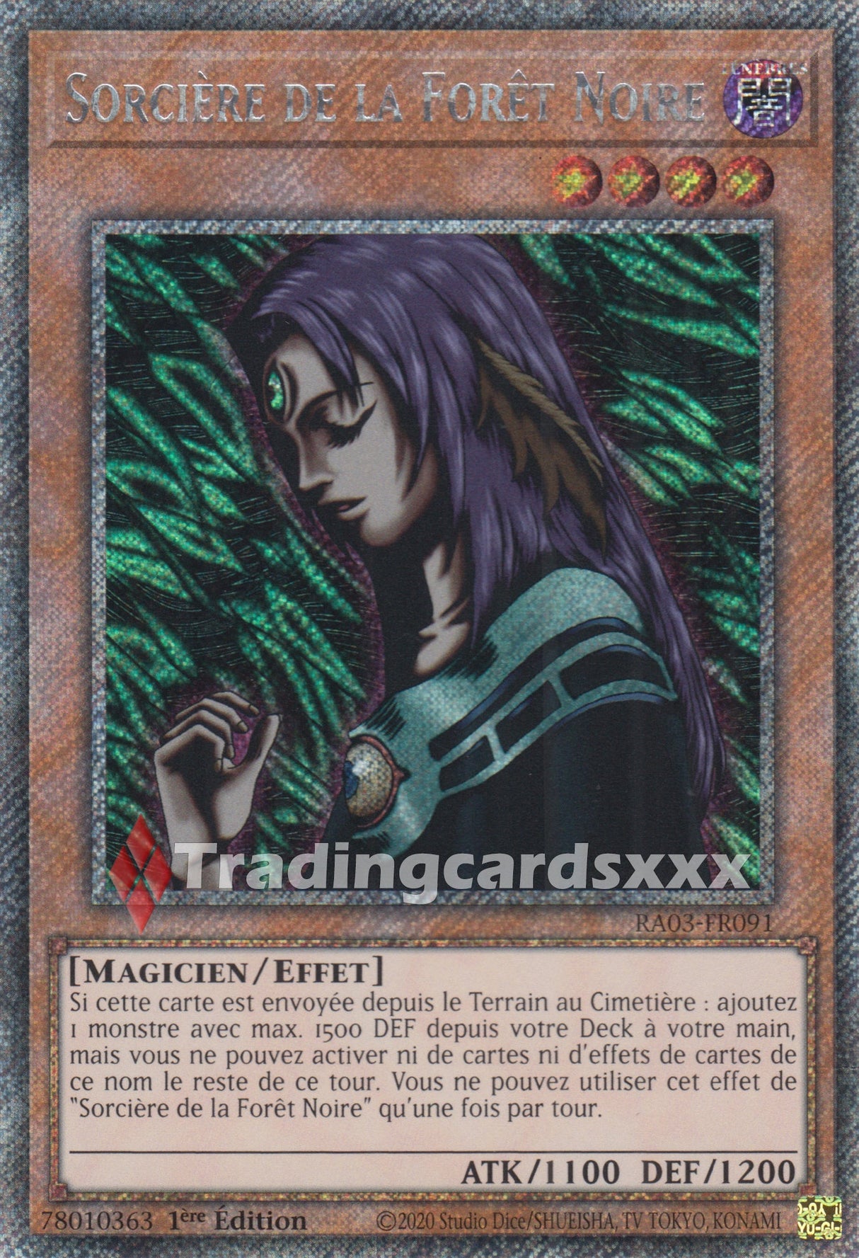 Yu-Gi-Oh! Sorcière de la Forêt Noire : RA03-FR091
