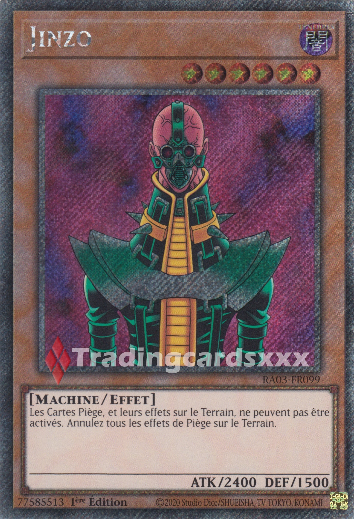 Yu-Gi-Oh! Jinzo : RA03-FR099