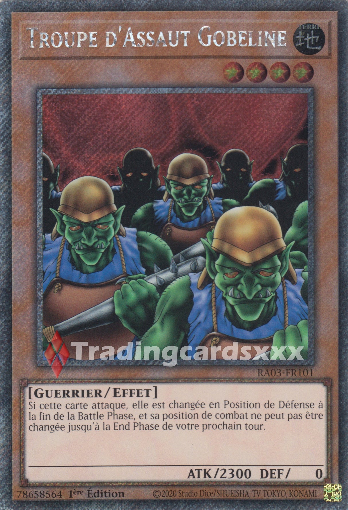 Yu-Gi-Oh! Troupe d'Assaut Gobeline : RA03-FR101