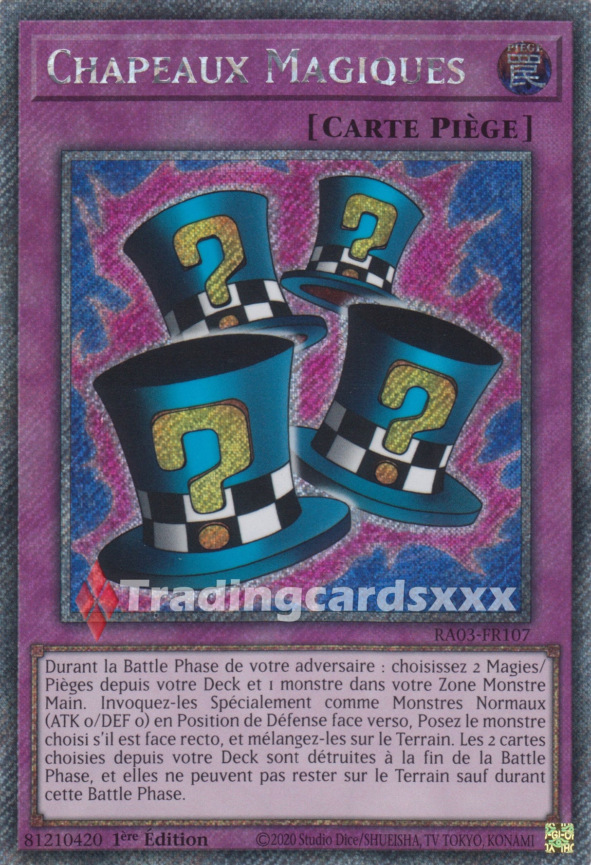 Yu-Gi-Oh! Chapeaux Magiques : RA03-FR107