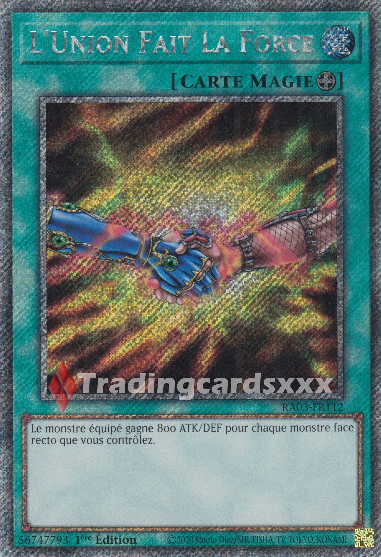 Yu-Gi-Oh! L'Union Fait La Force : RA03-FR112