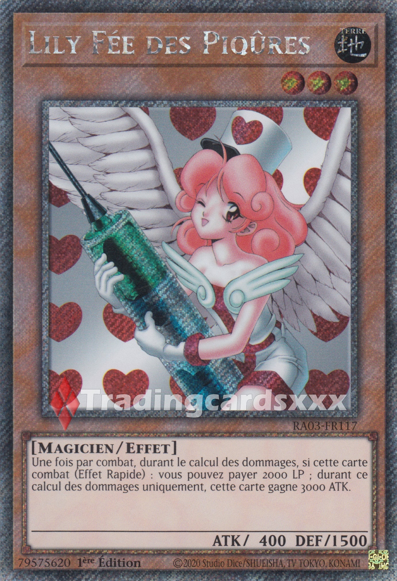 Yu-Gi-Oh! Lily Fée des Piqûres : RA03-FR117