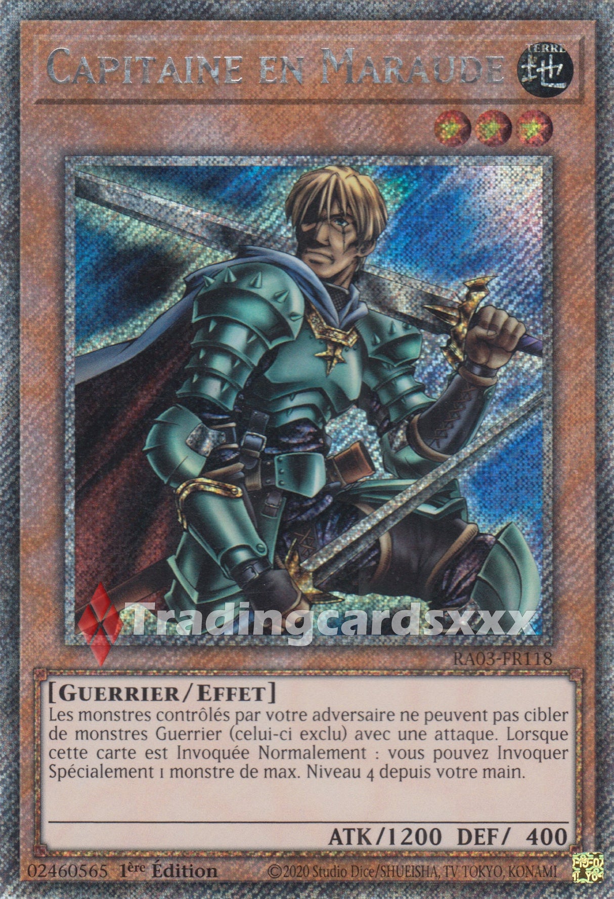 Yu-Gi-Oh! Capitaine en Maraude : RA03-FR118