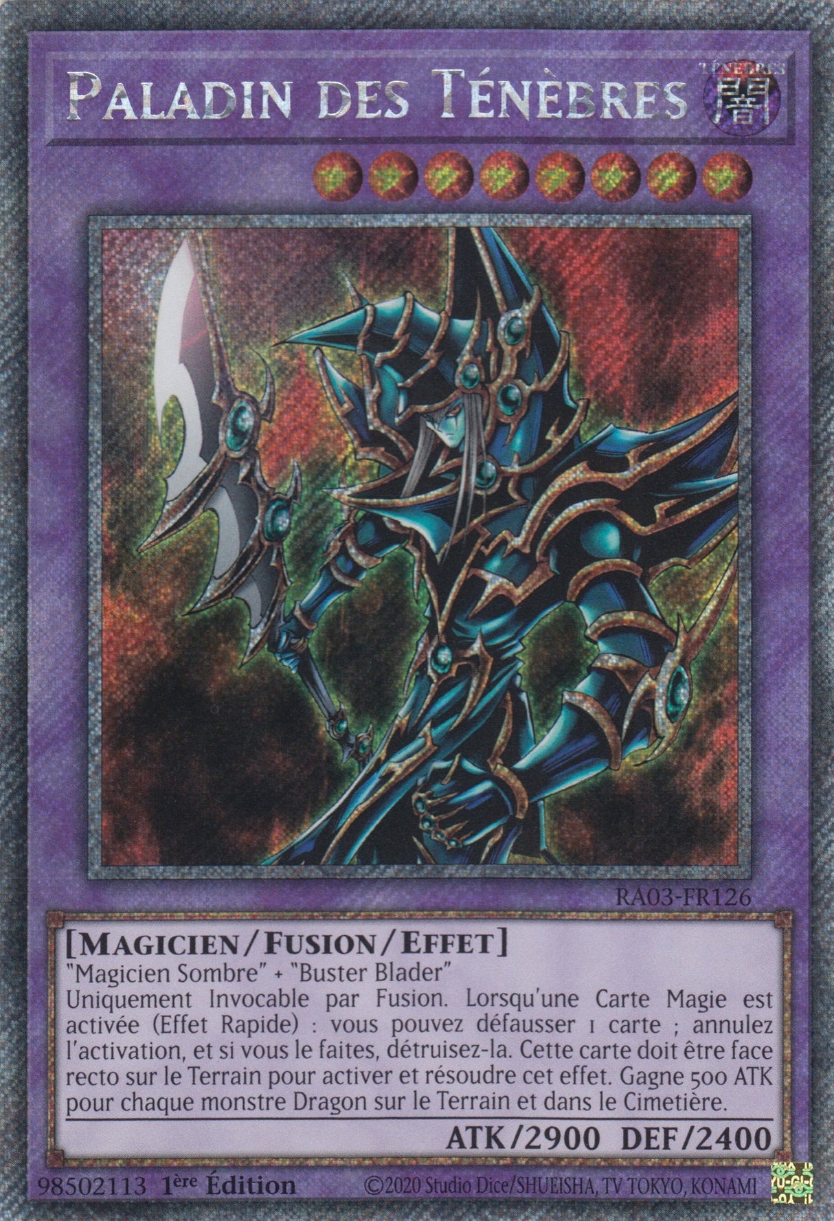 Yu-Gi-Oh! Paladin des Ténèbres : RA03-FR126