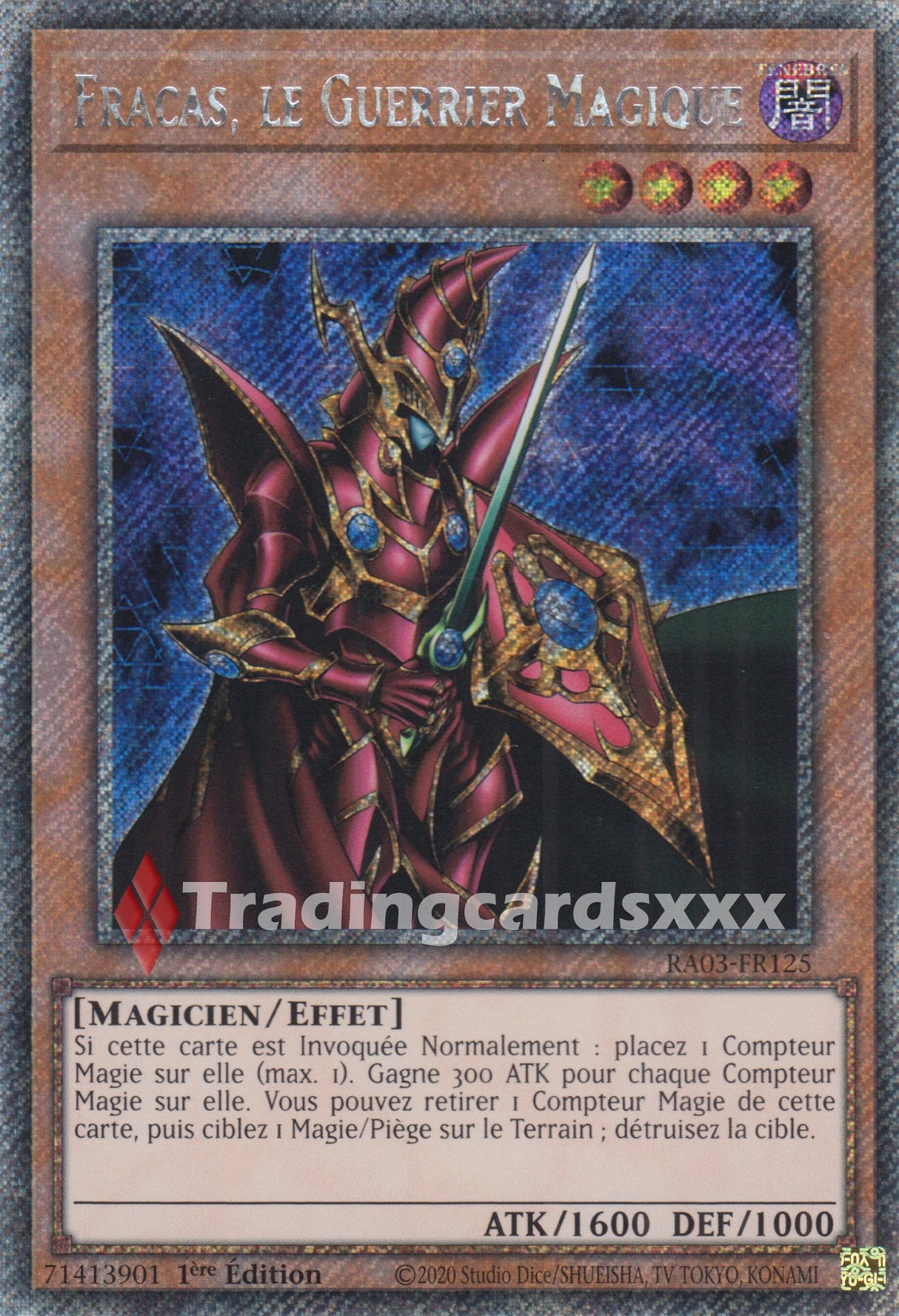 Yu-Gi-Oh! Fracas, le Guerrier Magique : RA03-FR125