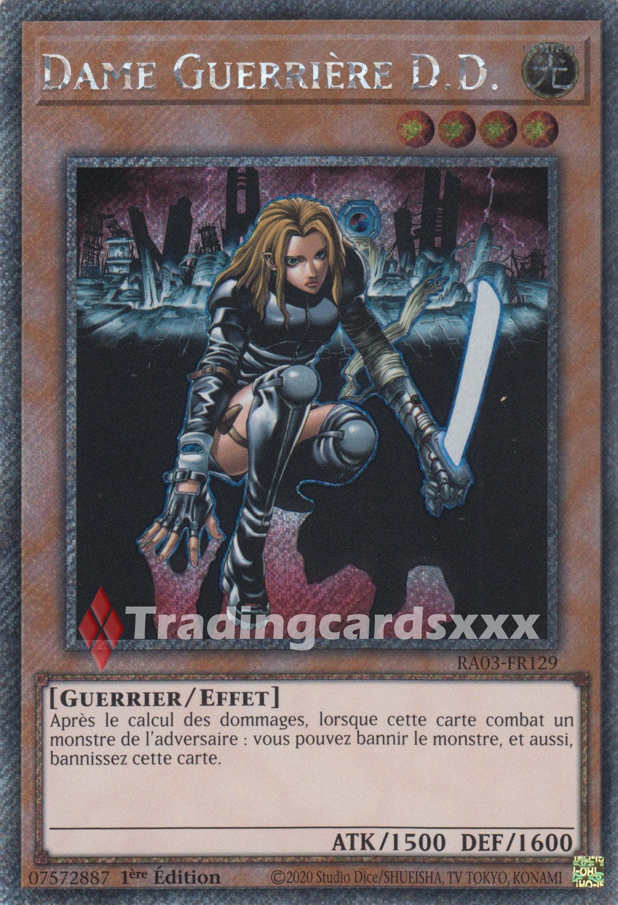 Yu-Gi-Oh! Dame Guerrière D.D. : RA03-FR129
