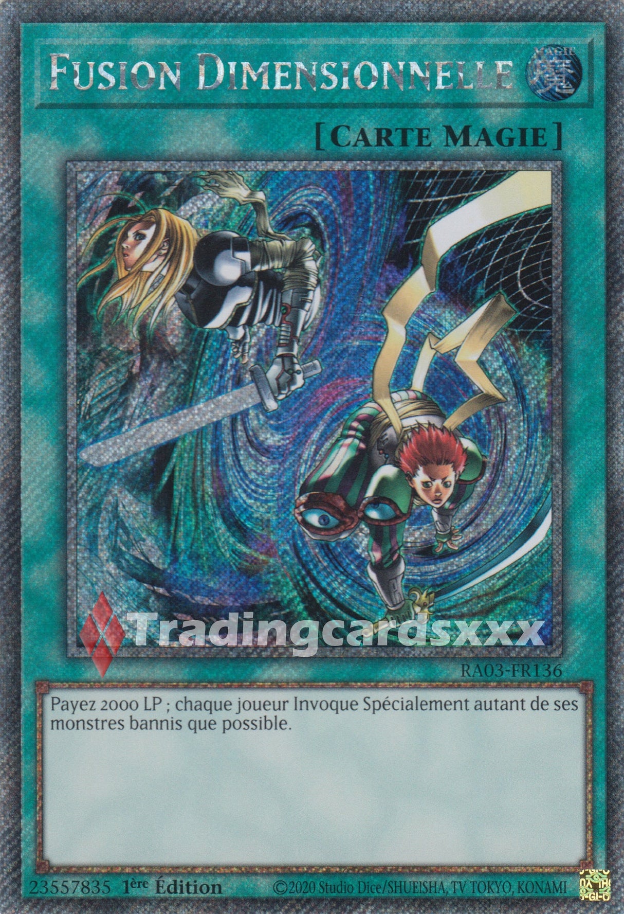 Yu-Gi-Oh! Fusion Dimensionnelle : RA03-FR136