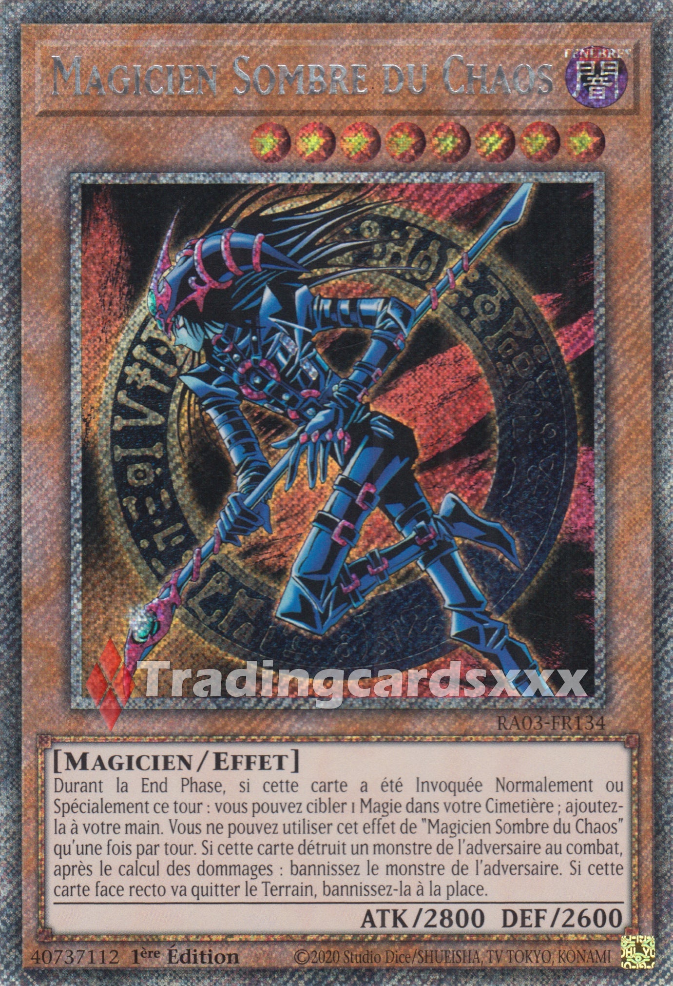 Yu-Gi-Oh! Magicien Sombre du Chaos : RA03-FR134