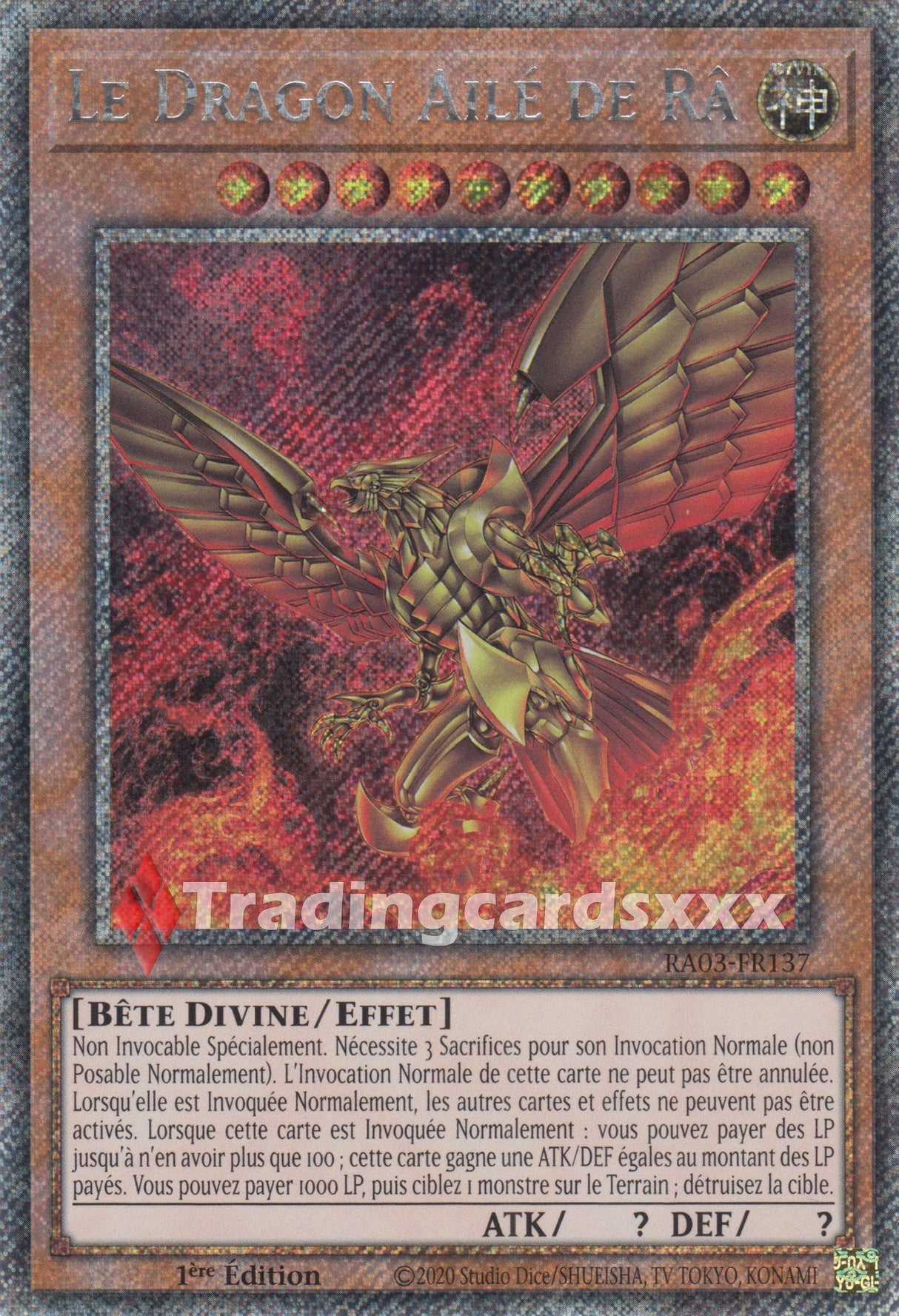 Yu-Gi-Oh! Le Dragon Ailé de Râ : RA03-FR137