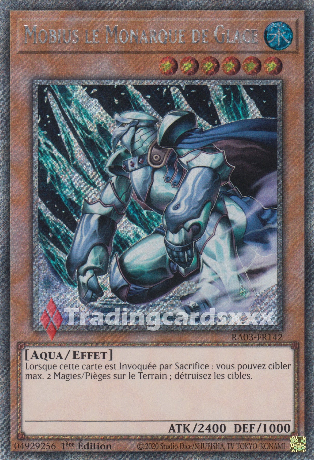 Yu-Gi-Oh! Mobius le Monarque de Glace : RA03-FR142