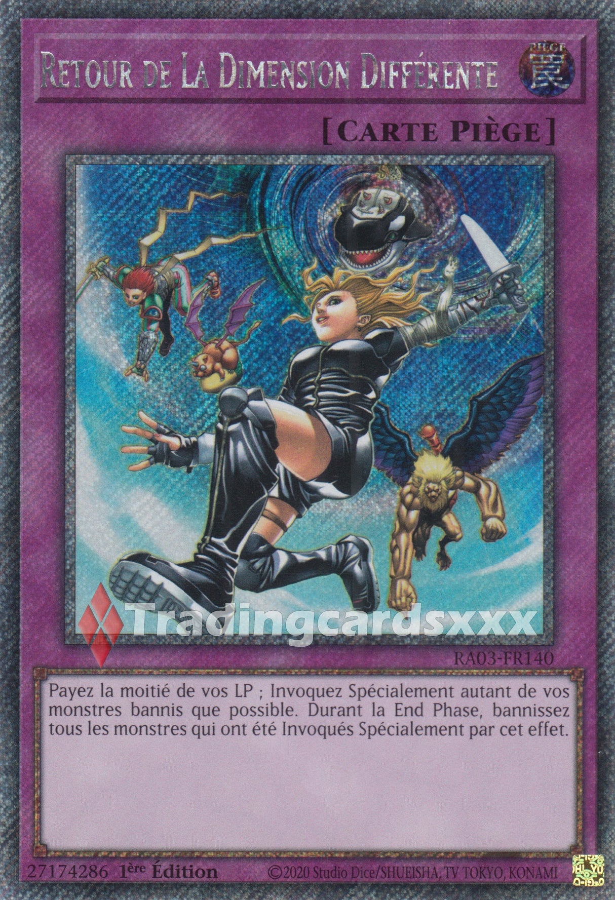 Yu-Gi-Oh! Retour de La Dimension Différente : RA03-FR140