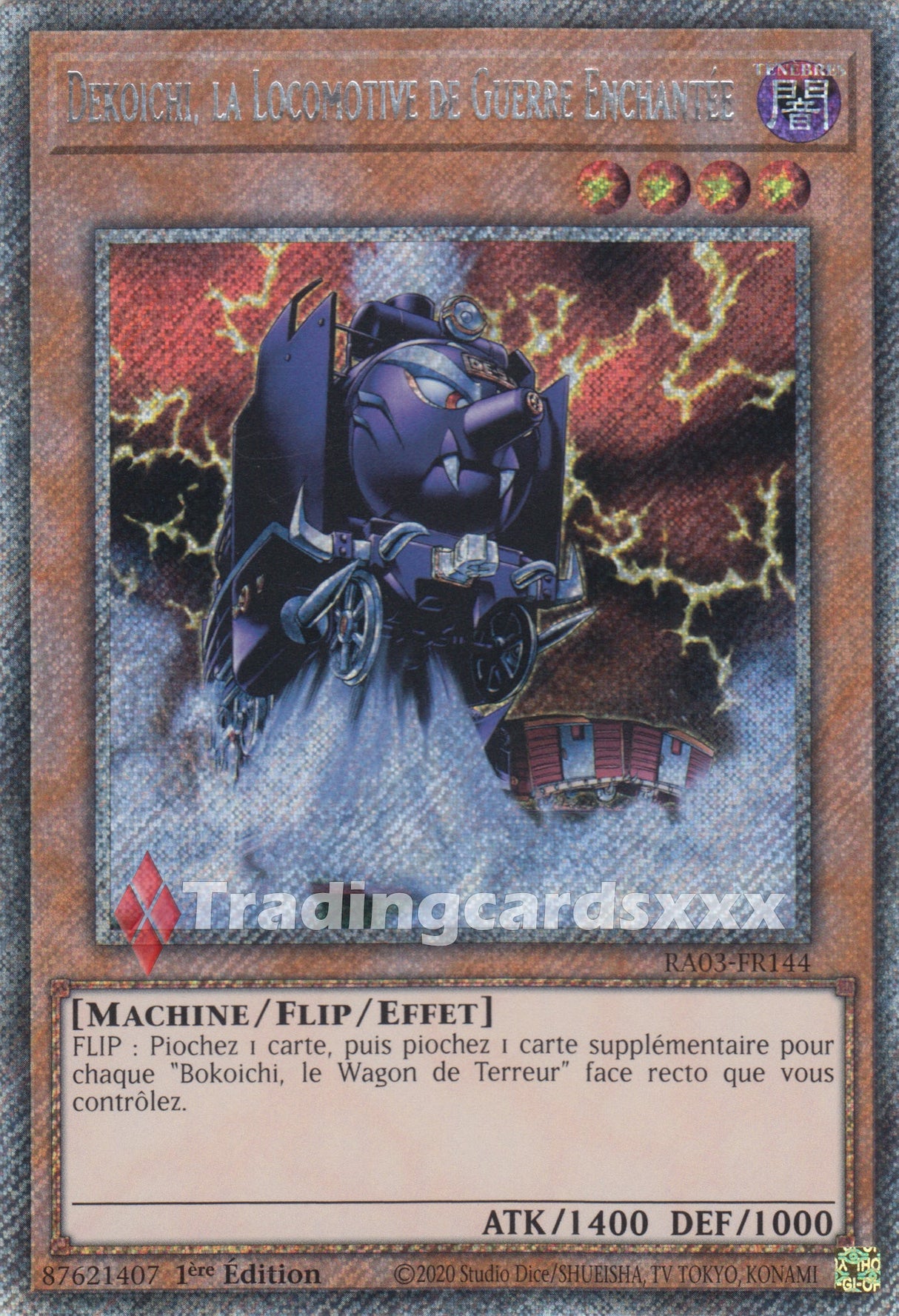 Yu-Gi-Oh! Dekoichi, la Locomotive de Guerre Enchantée : RA03-FR144