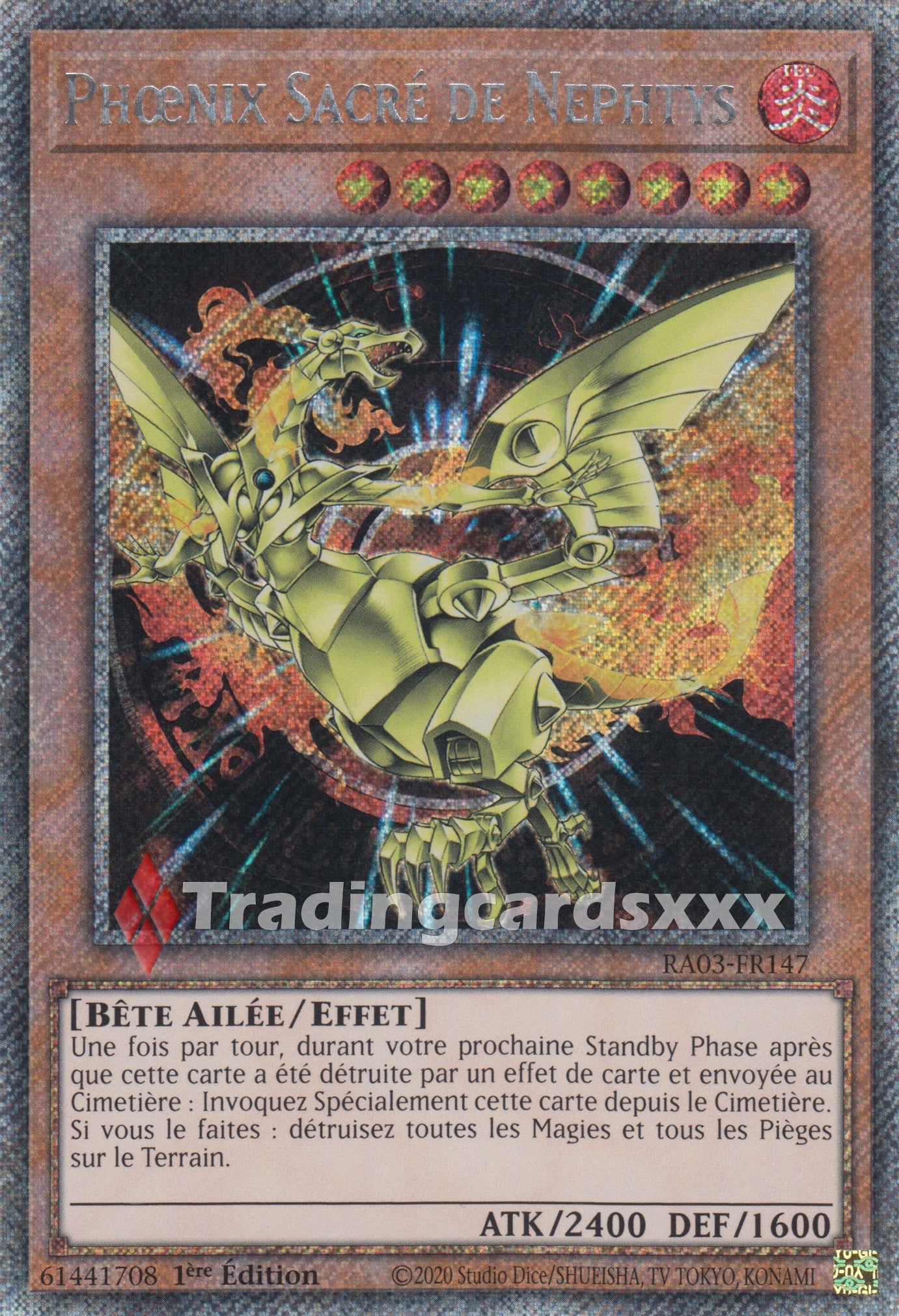 Yu-Gi-Oh! Phœnix Sacré de Nephtys : RA03-FR147